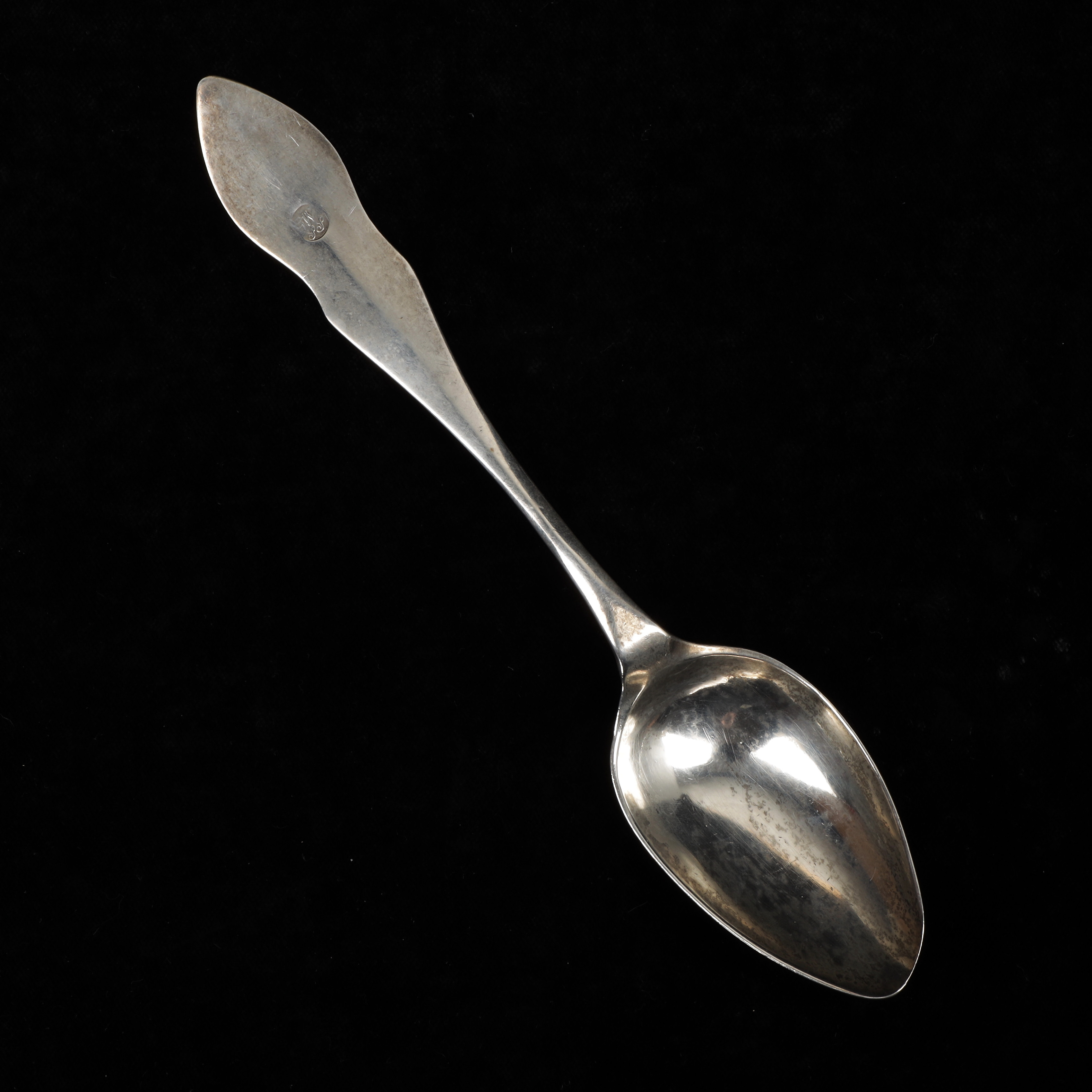 PETER OHLIJN. Matsked, silver, Karlskrona, 1811, vikt 59 gram.