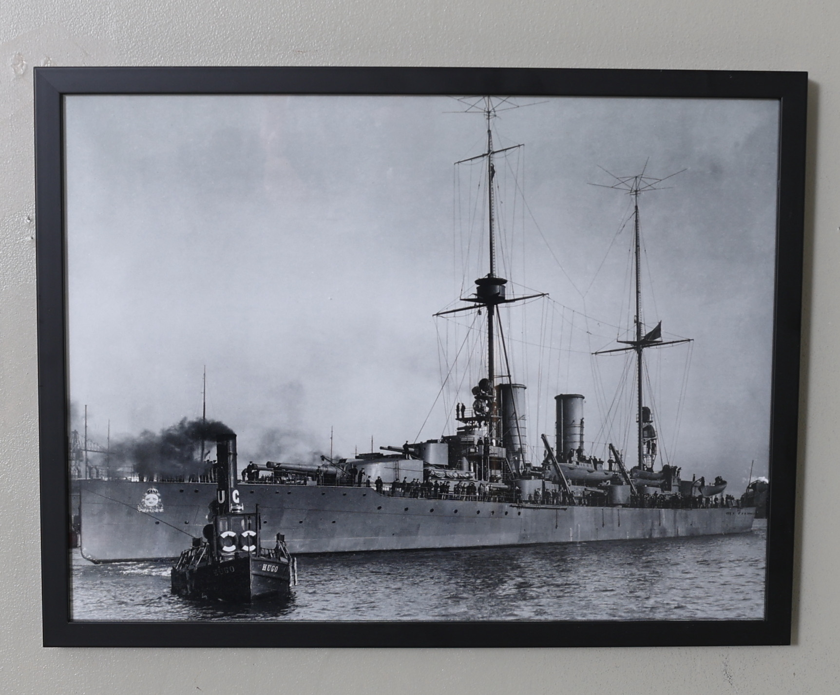 FOTOGRAFI, pansarskepp, 1900-tal.