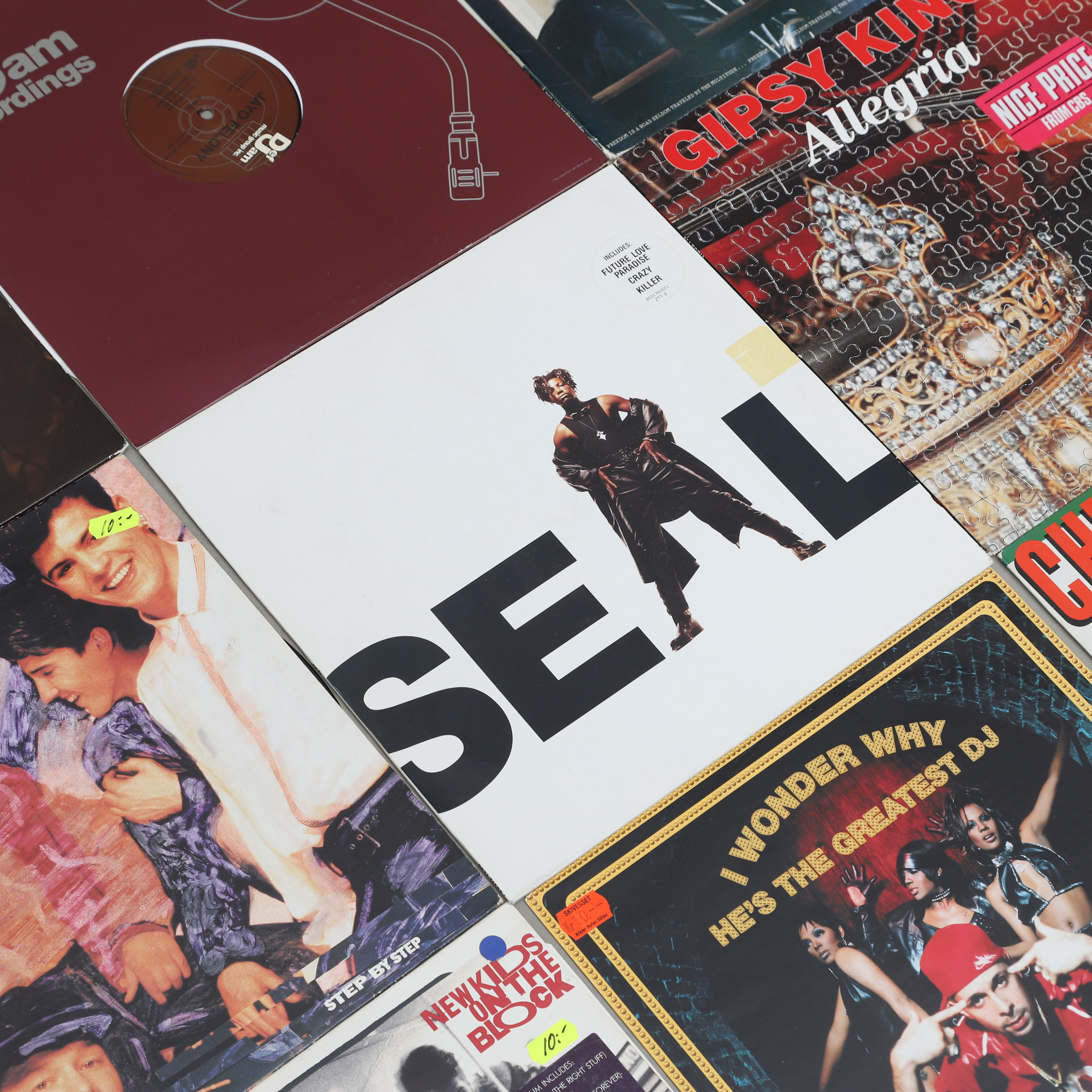 PARTI VINYLSKIVOR, b.la hiphop, funk, soul m.m.
