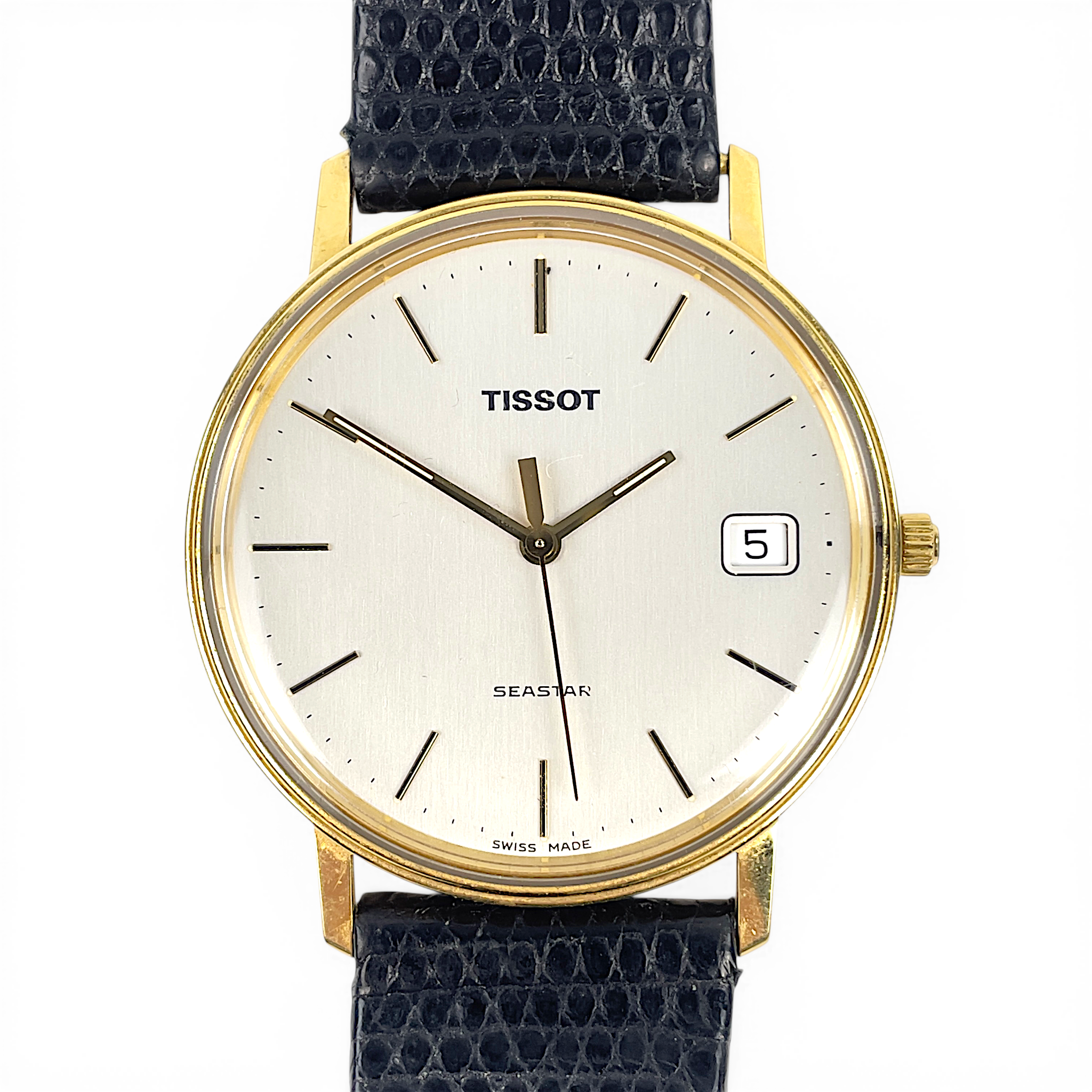 ARMBANDSUR, Tissot Seastar, quartz, 18K guld.