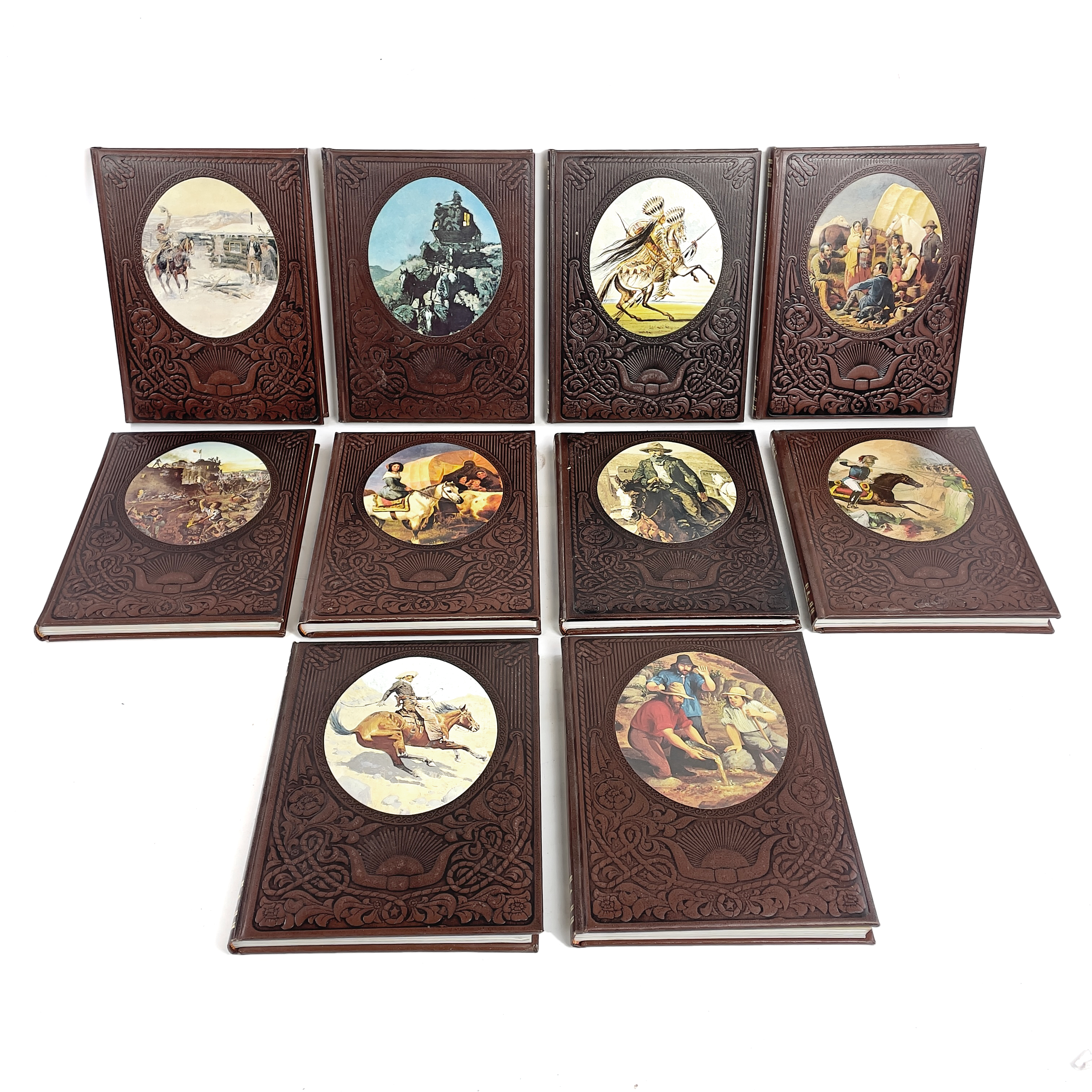 BÖCKER, 10 st. "Wild West", Time-Life Books, AB Wiken/Bokorama, 1984-1986.