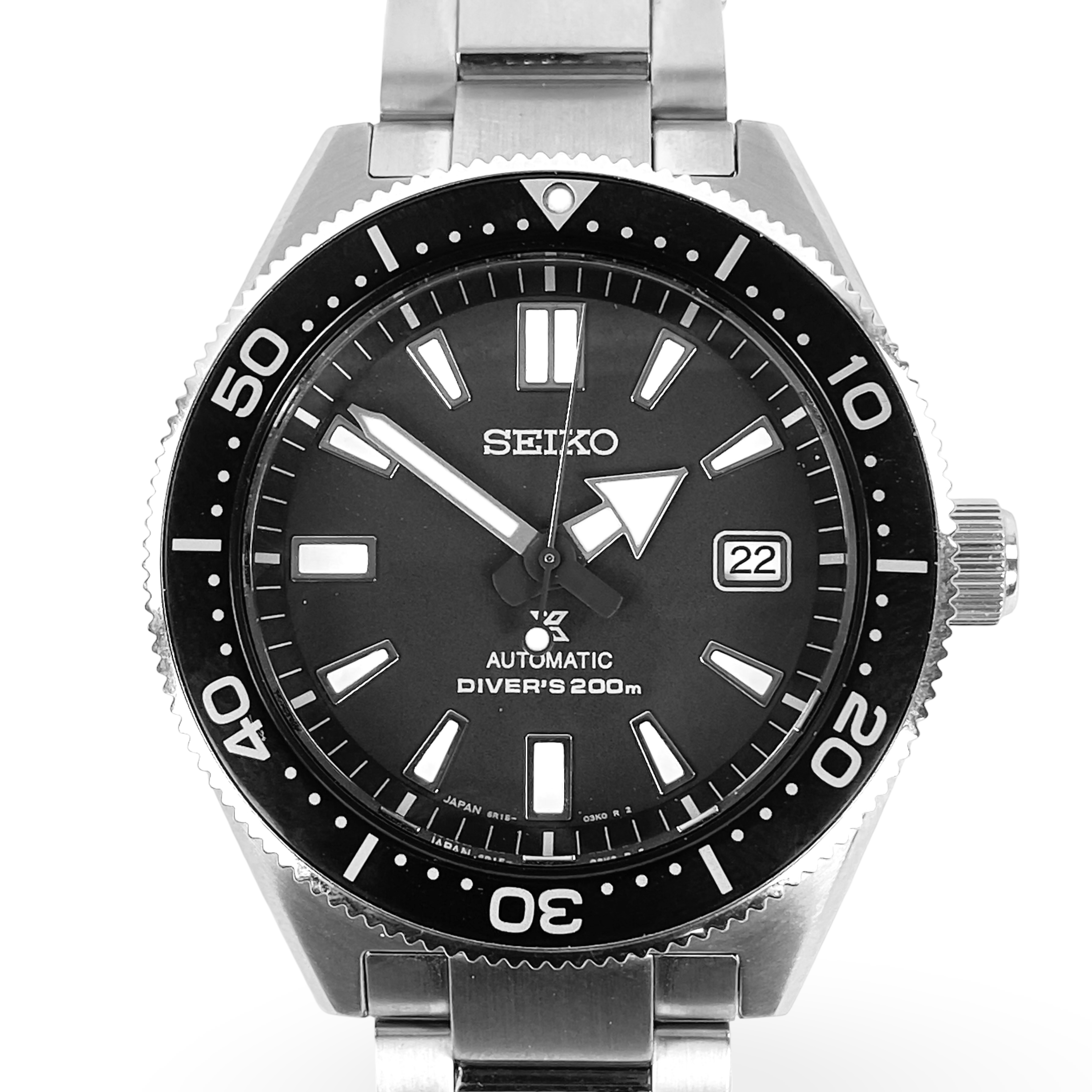 ARMBANDSUR. Seiko Prospex SBDC051, Air Diver 200 m, stål, automatisk.