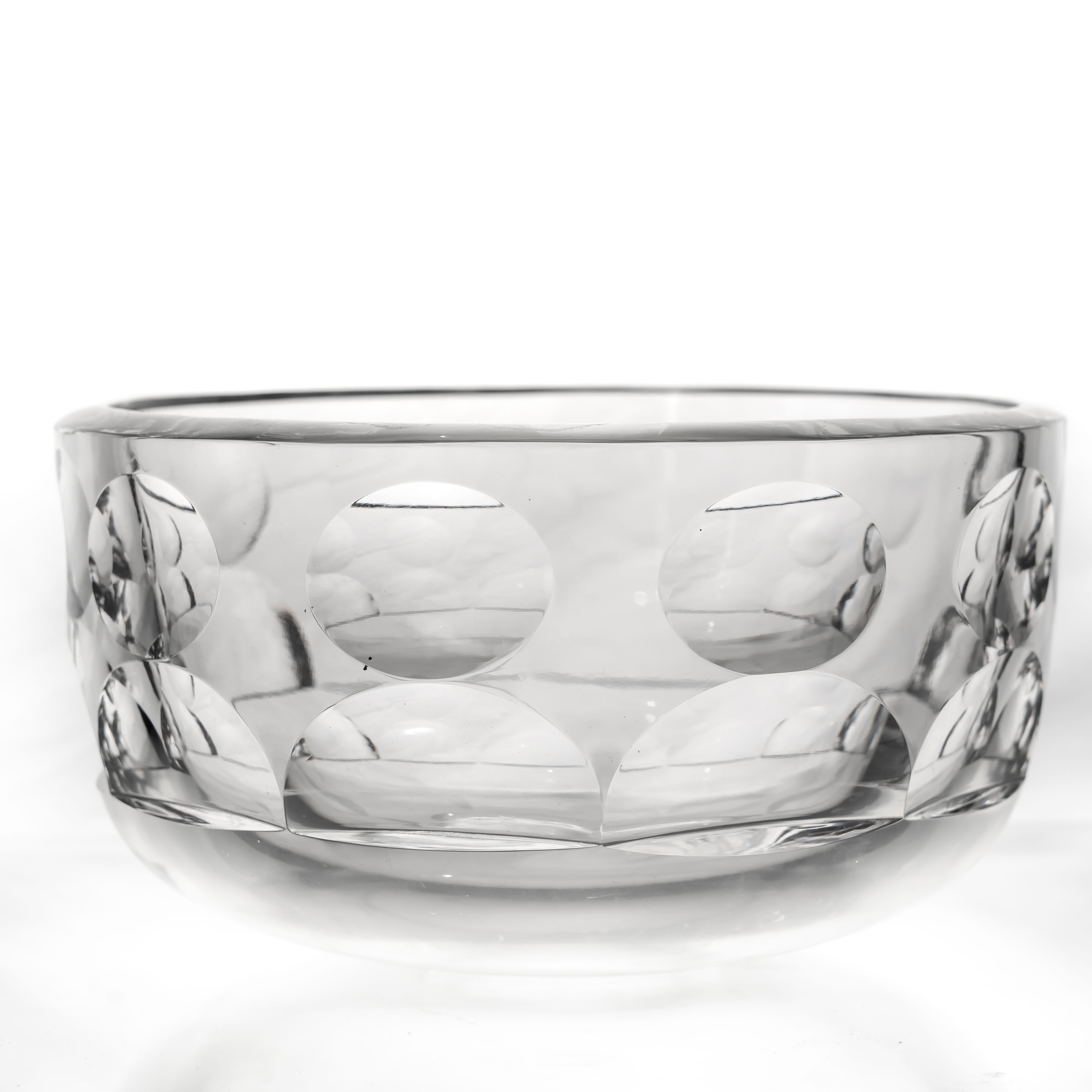 INGEBORG LUNDIN. Skål, Glas, Orrefors, 1900-talets andra hälft.