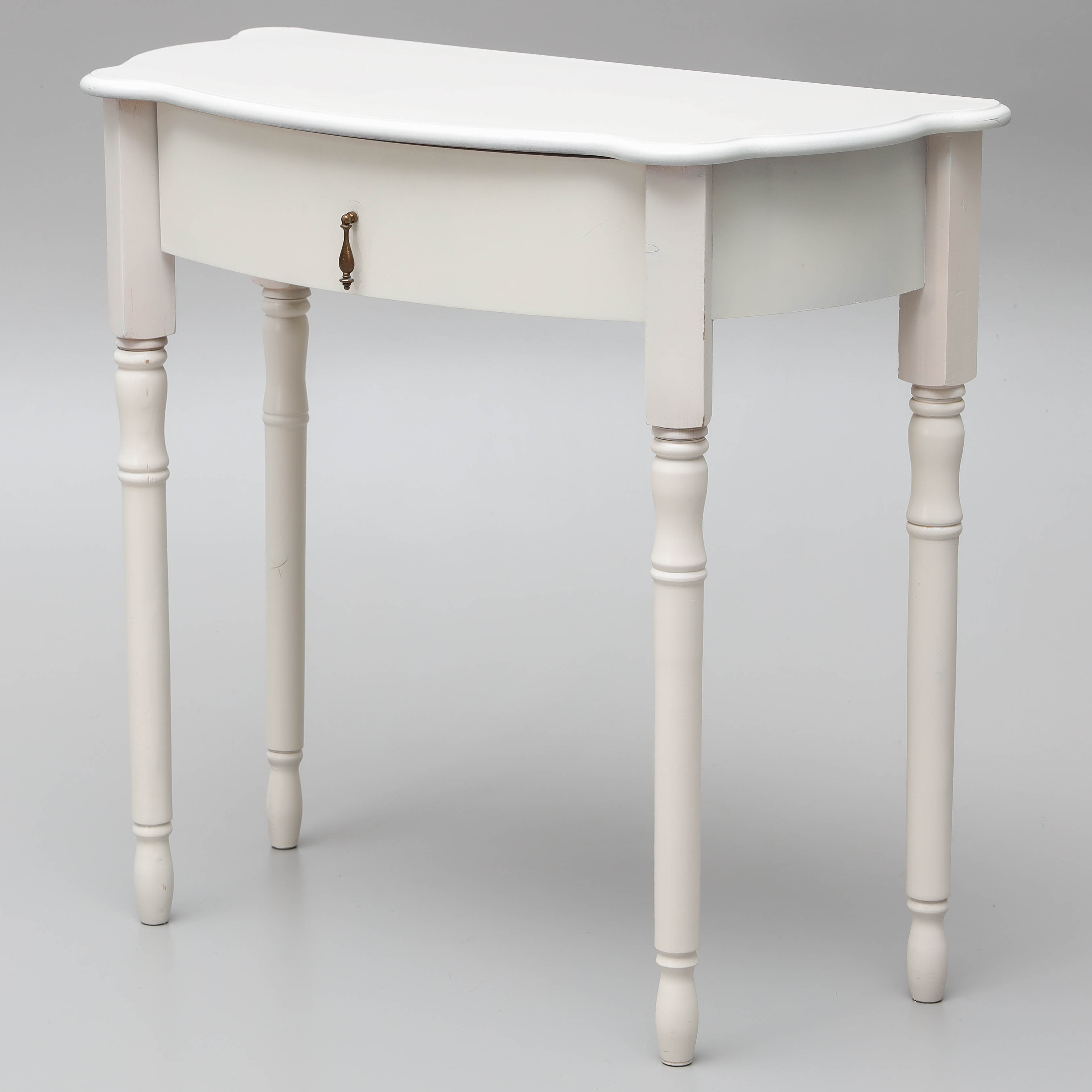 AVLASNINGSBORD, med draglåda i sarg, bemålat, 1900-tal.