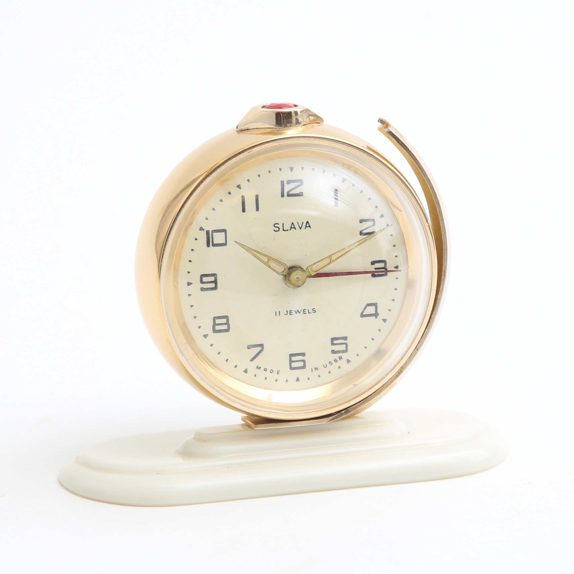 VÄCKARKLOCKA, Slava, USSR, omkring 1900-talets mitt.