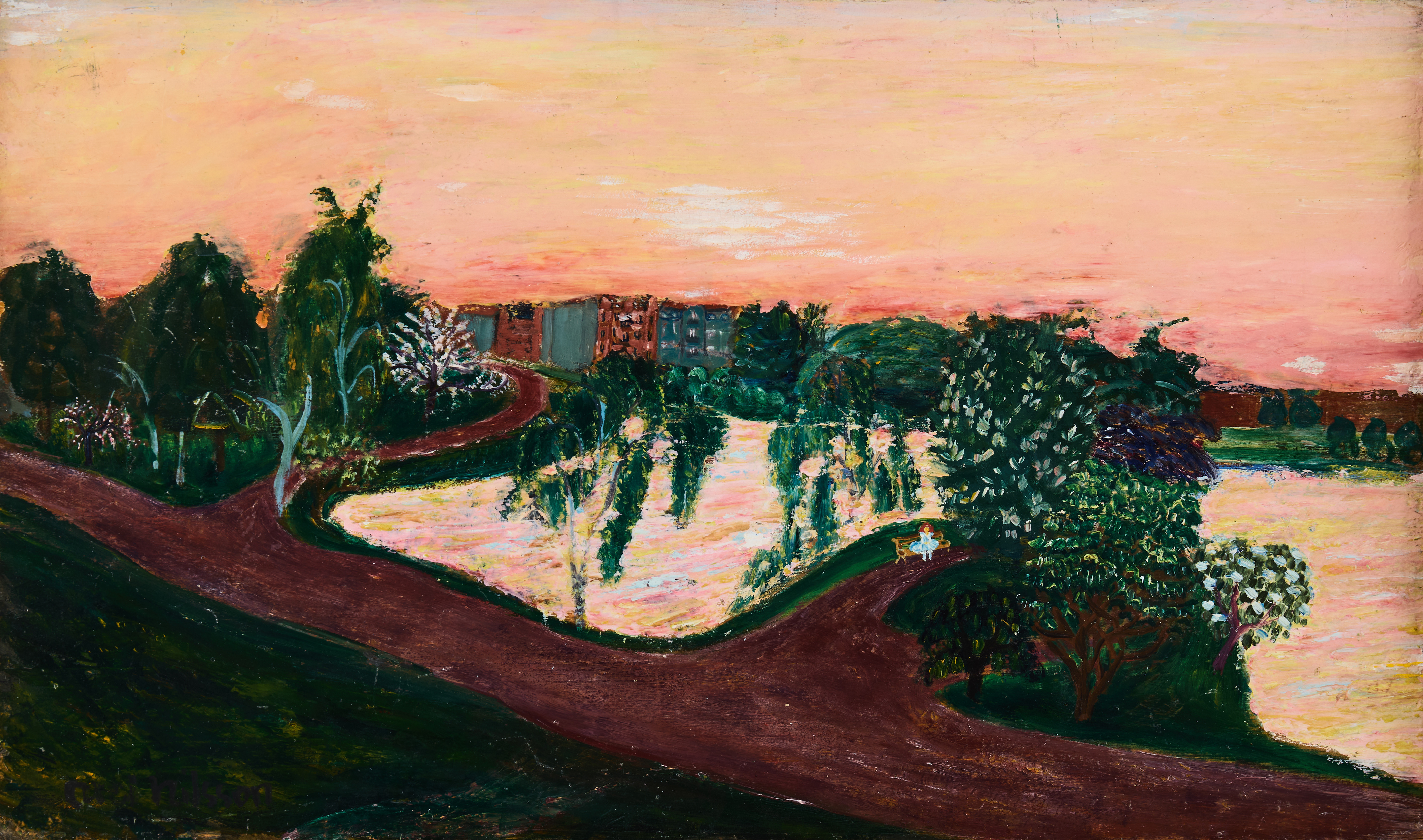 AXEL NILSSON. Stockholmskväll.