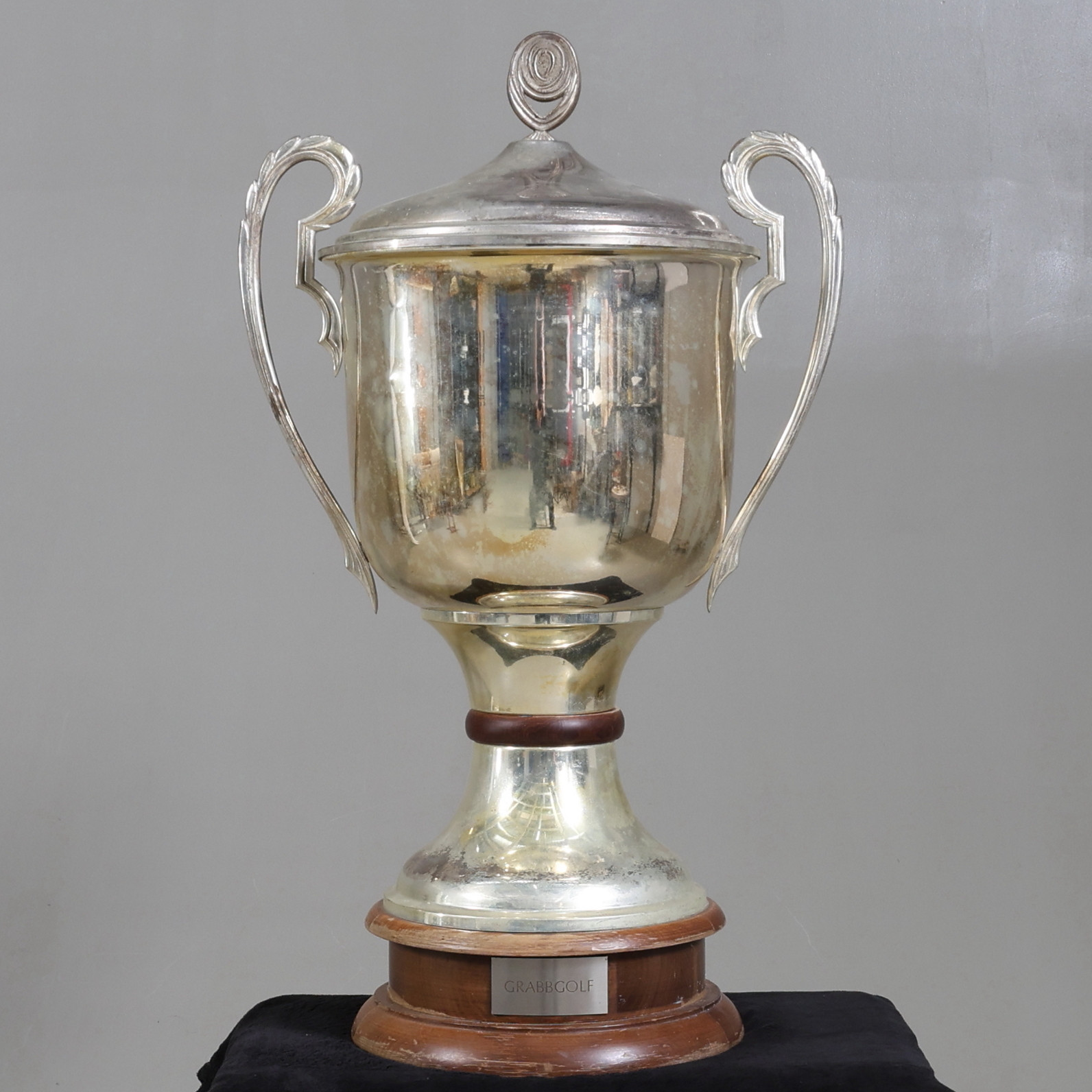 POKAL, nysilver/vitmetall & trä, 19/2000-tal.