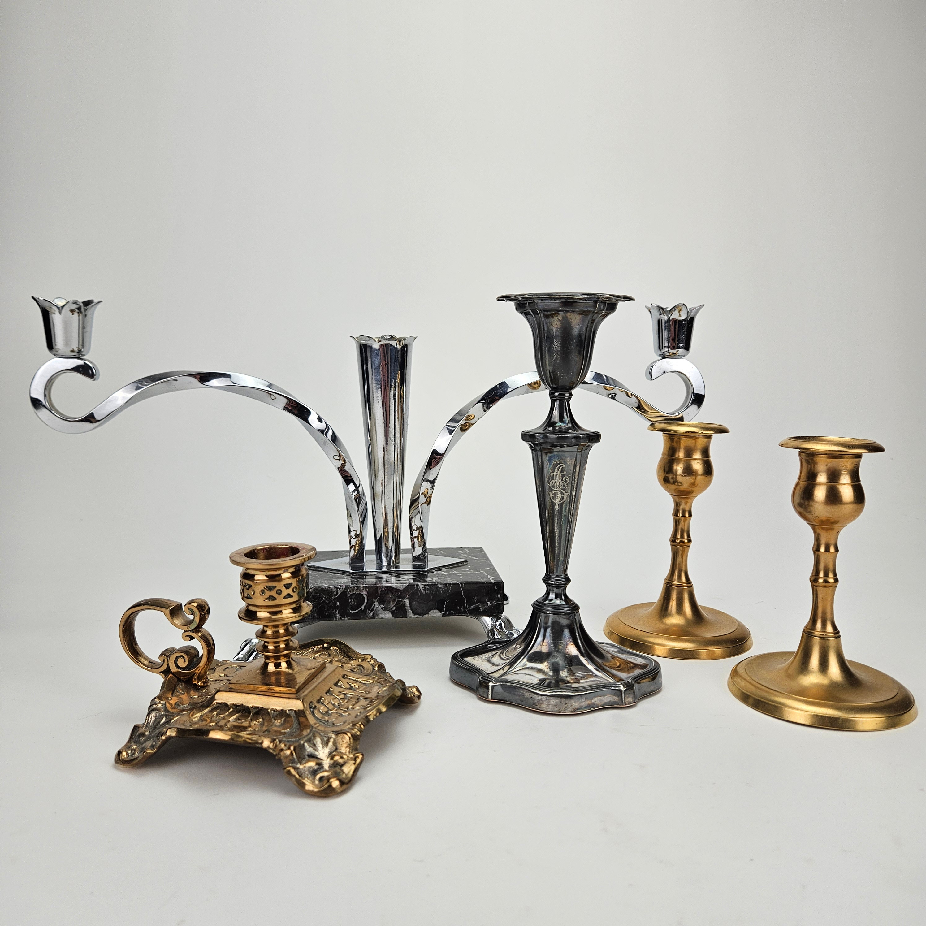 LJUSSTAKAR, 5 st, 1800-1900-tal.