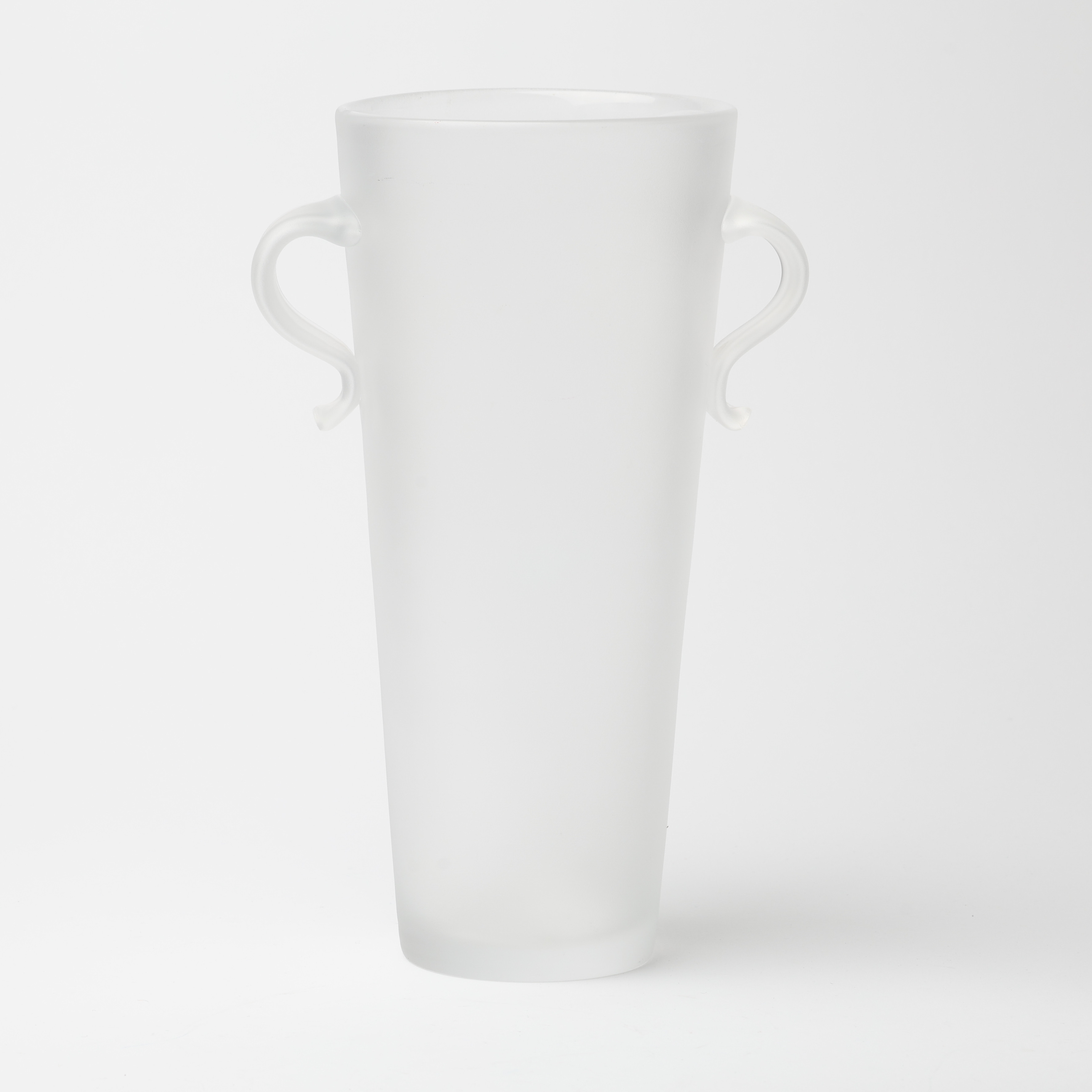 ANNE NILSSON (1953 - ). Vas, Orrefors, "Sorbet", matterat klarglas.