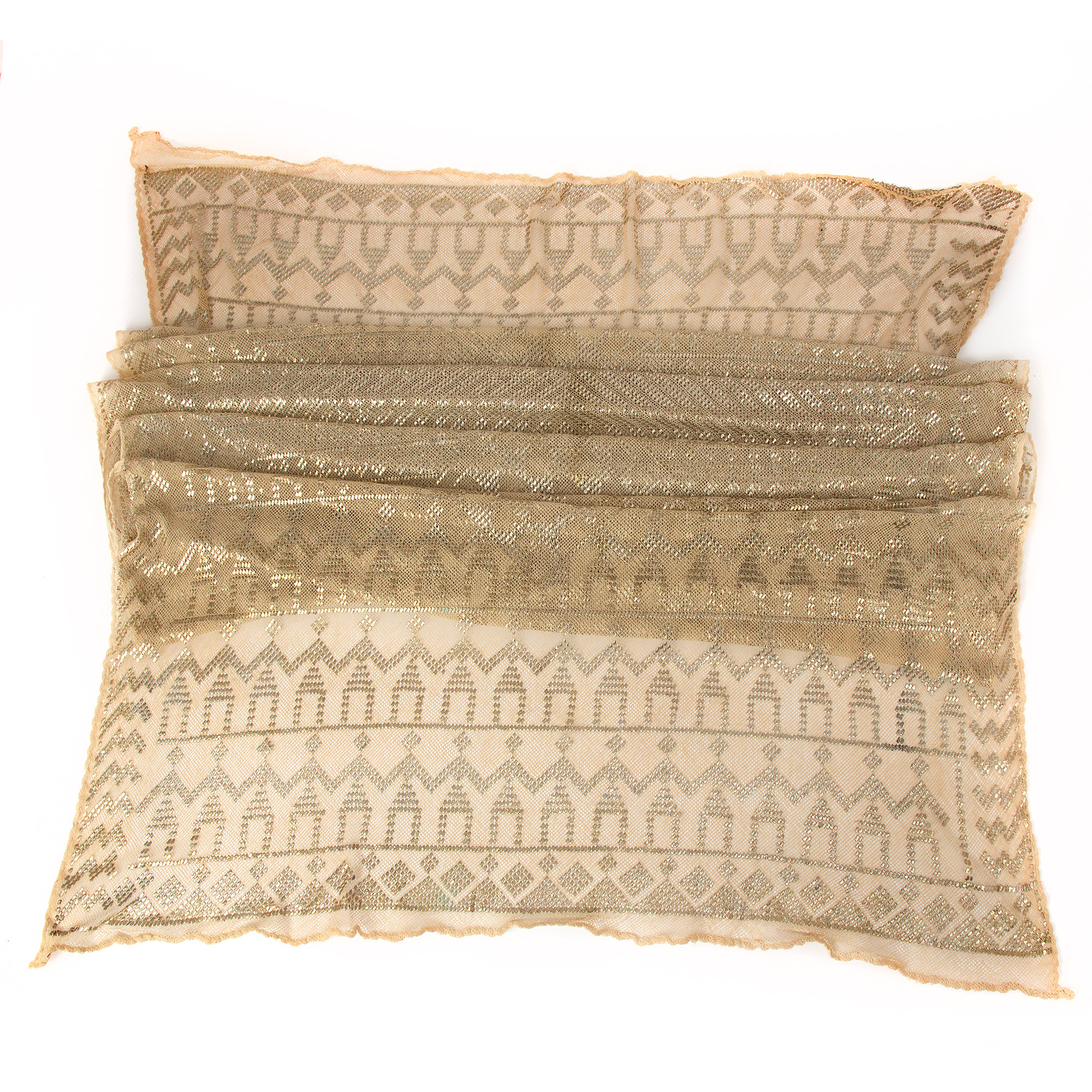 SJAL, dekor i silver, Tunisien, 1930-tal.