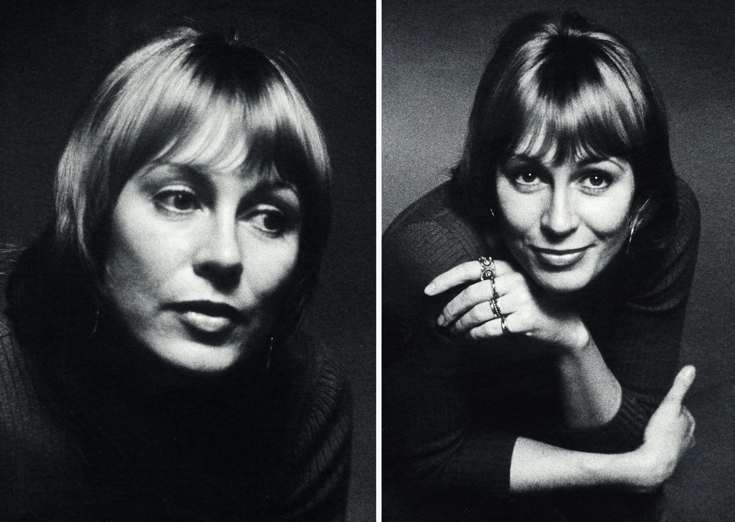 MAX WALDMAN (USA, 1919–1981), "Birgitta Fredholm", 2 st, signerade, varav 1 stämplad atergo,, fotoprints.