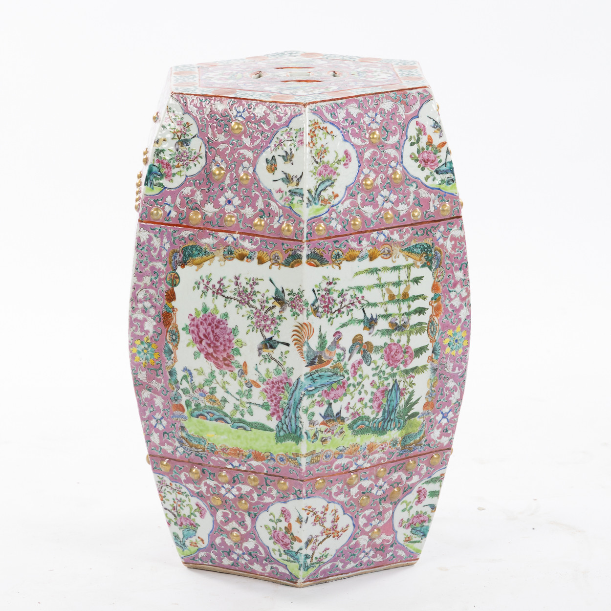 TRÄDGÅRDSPALL, porslin, Kina, 1900-tal.