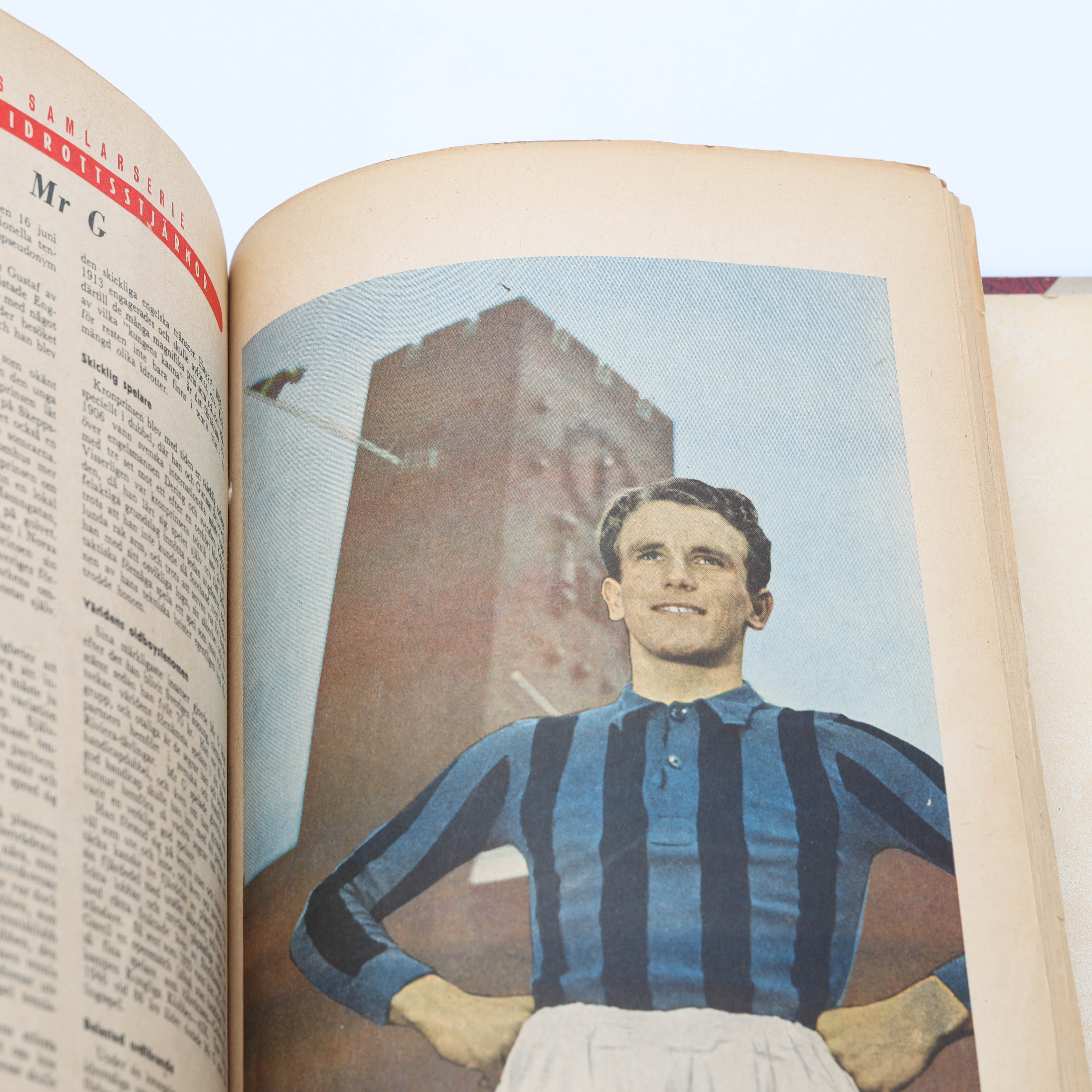 SAMLARBILDER, "Svenska Idrottsstjärnor", Allers samlarserie, 1900-talets mitt.