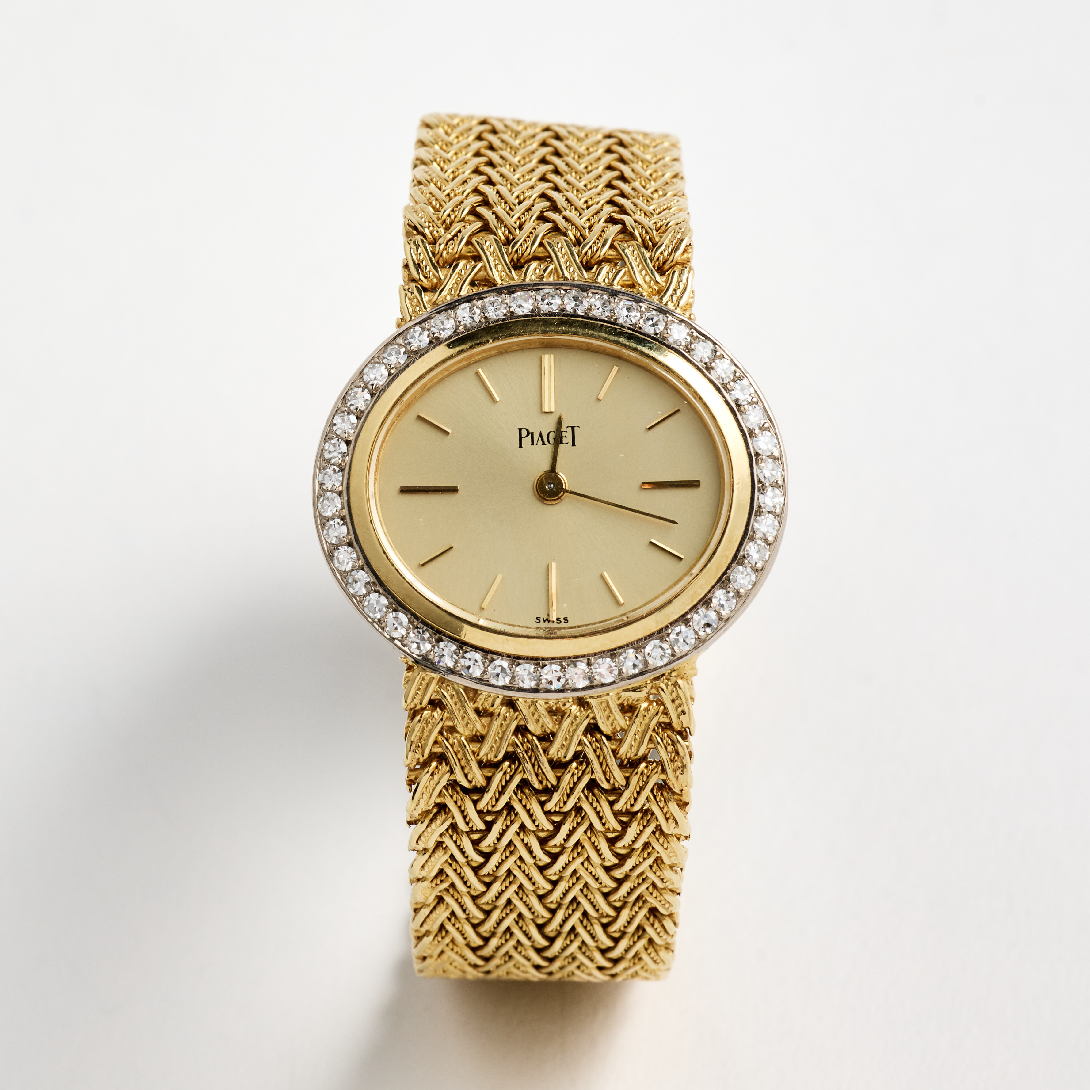 PIAGET, armbandsur, 27 x 24 mm, 18K guld, ca 1990.