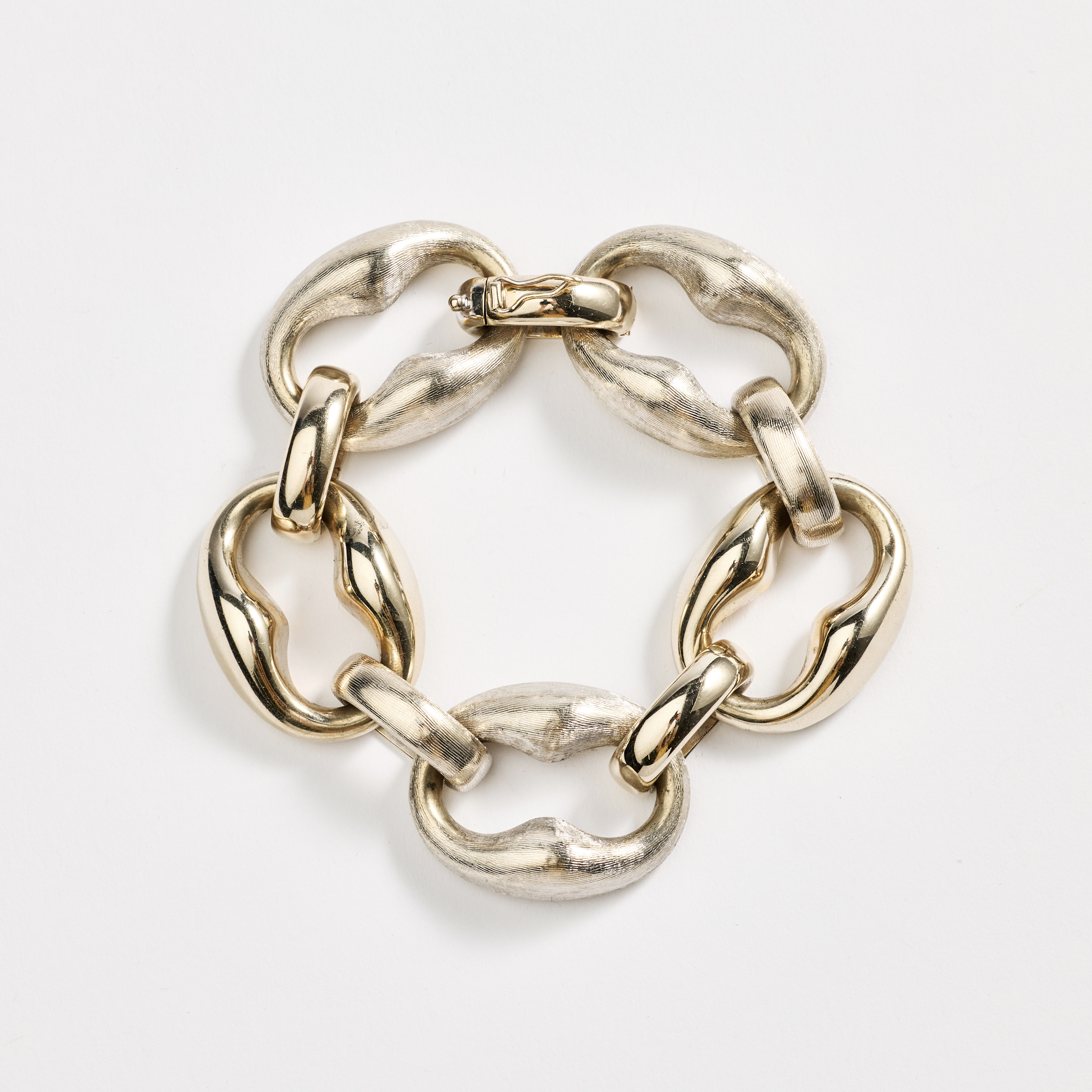 ARMBAND, 18K tvåfärgat guld, Italien.