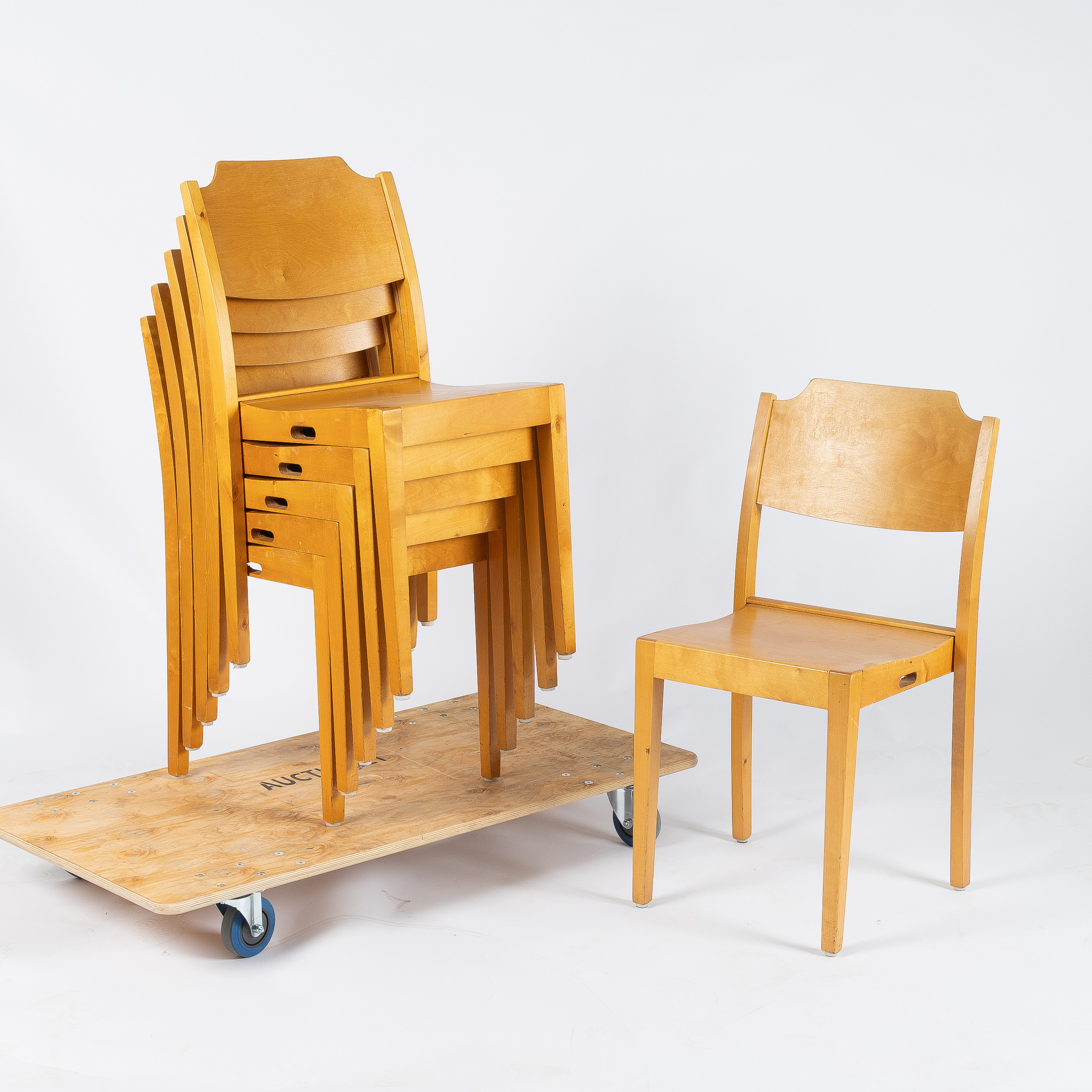 STOLAR, 6 st, orkestermodell, stapelbara.