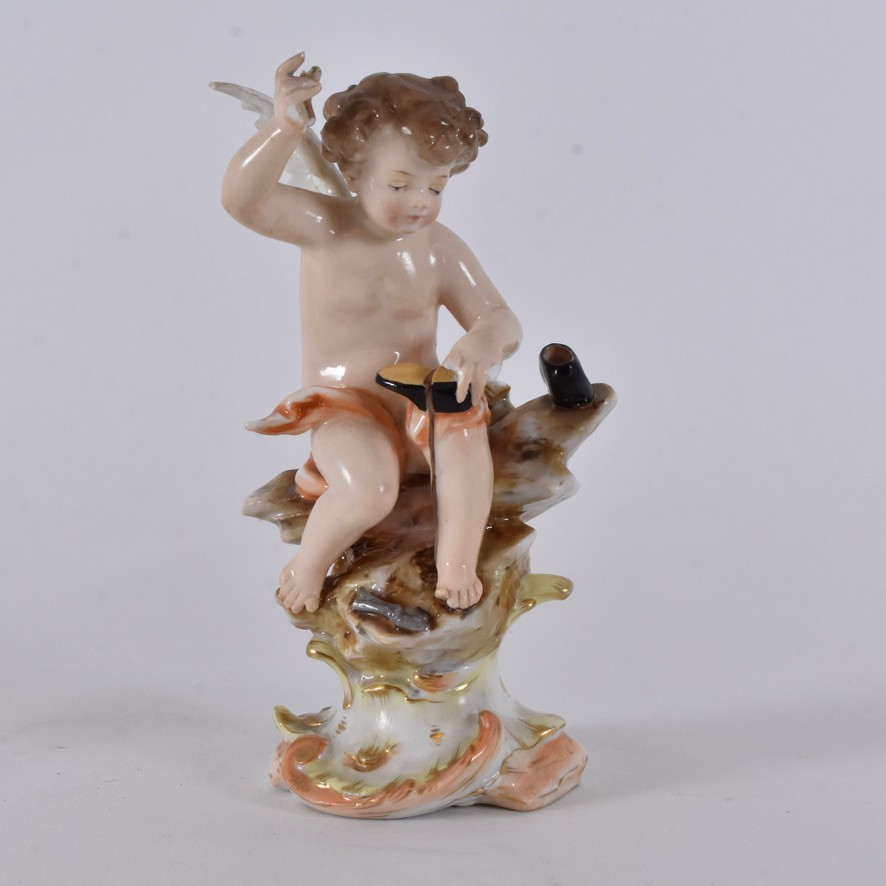 FIGURIN, porslin, Rudolstadt, Thüringen 17-1800-tal.