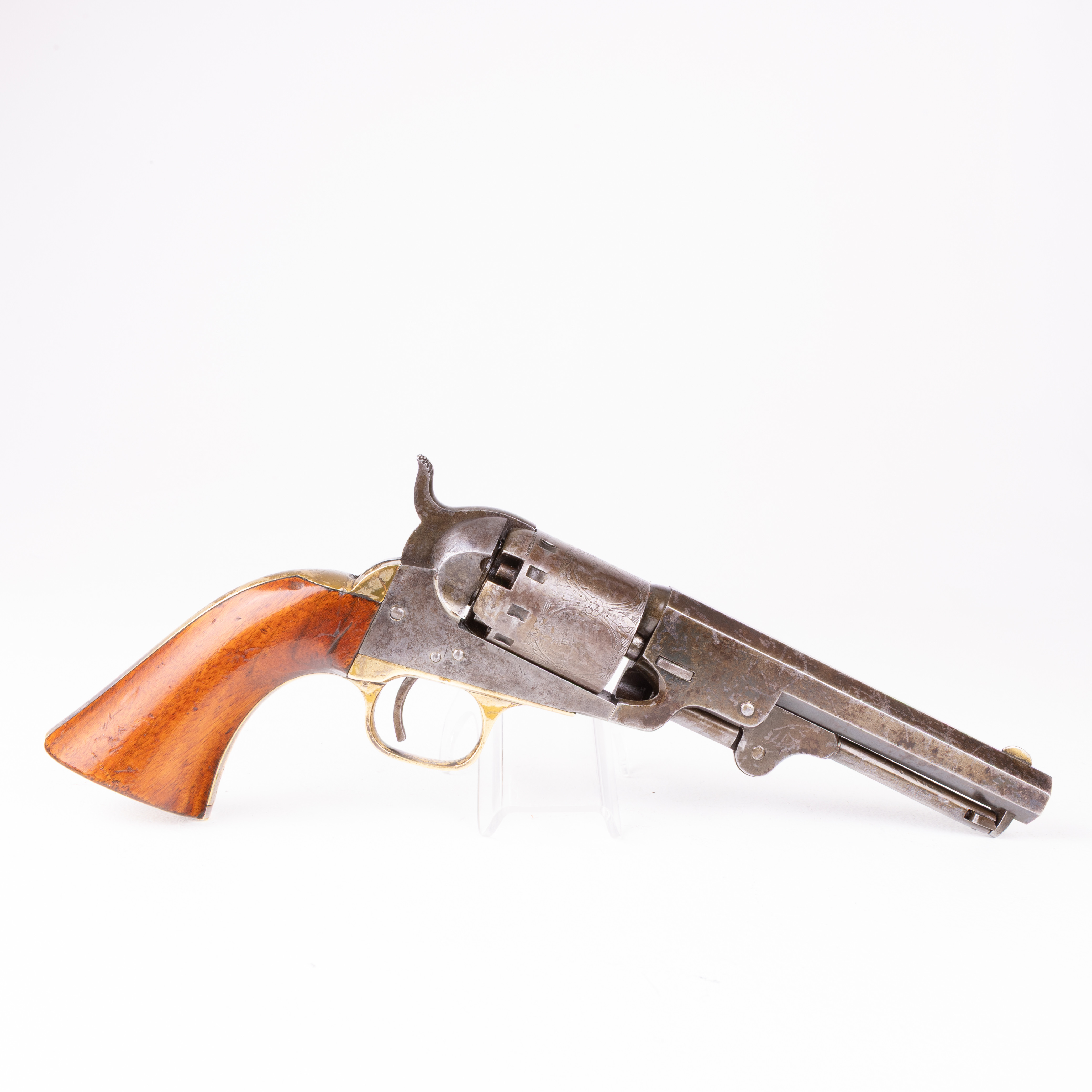 SLAGLÅSREVOLVER, Manhattan navy model, USA, 1800-tal.