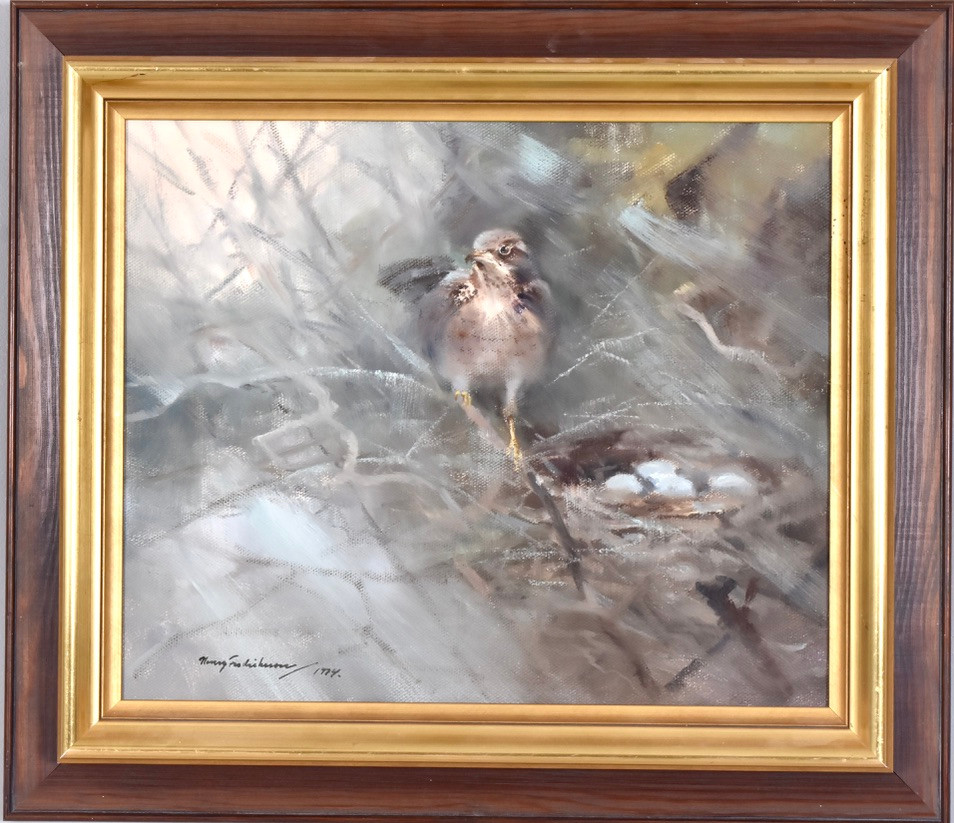 HENRY FREDRIKSSON (FÖDD 1936). Olja på duk.