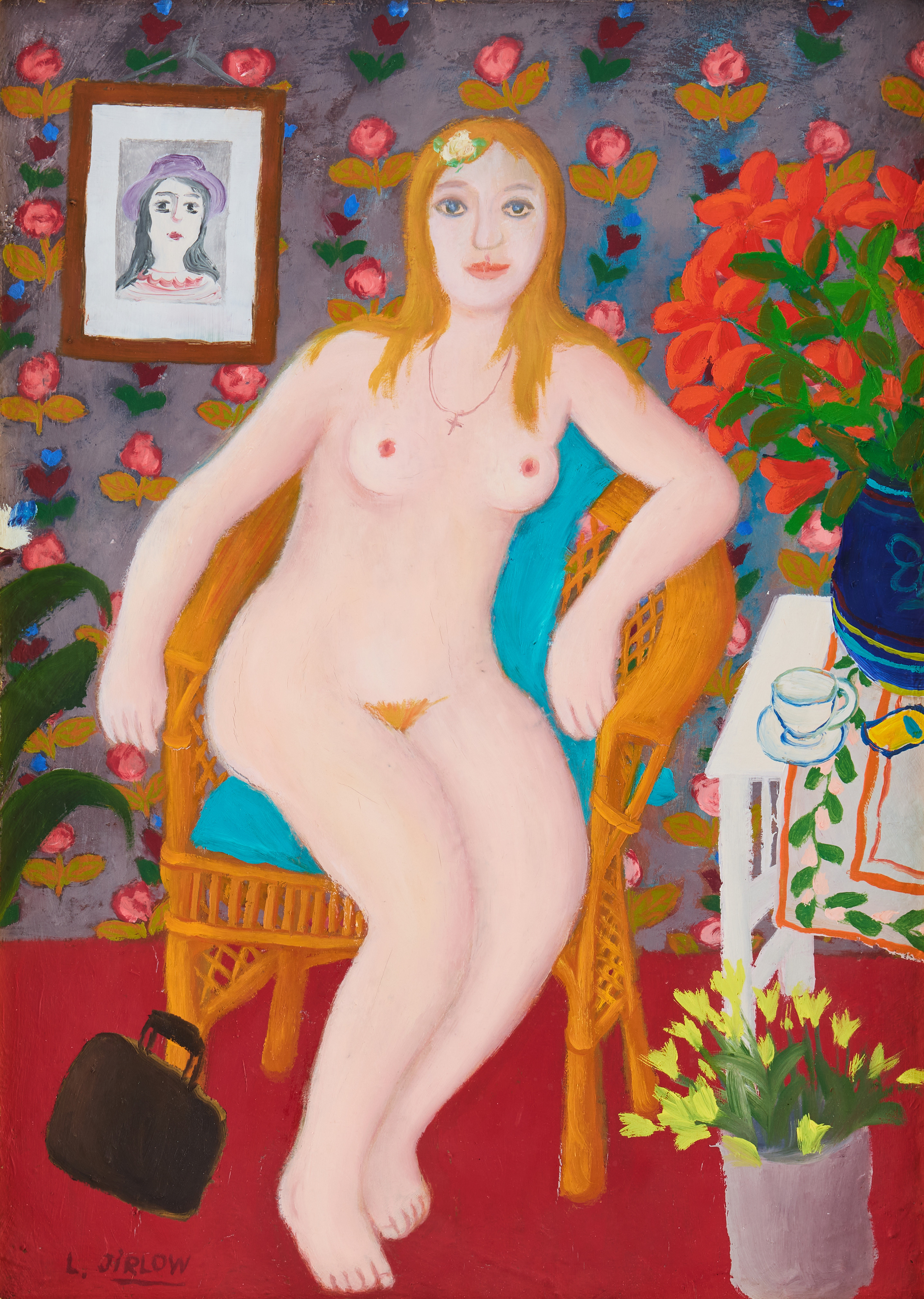 LENNART JIRLOW. Nakenstudie.