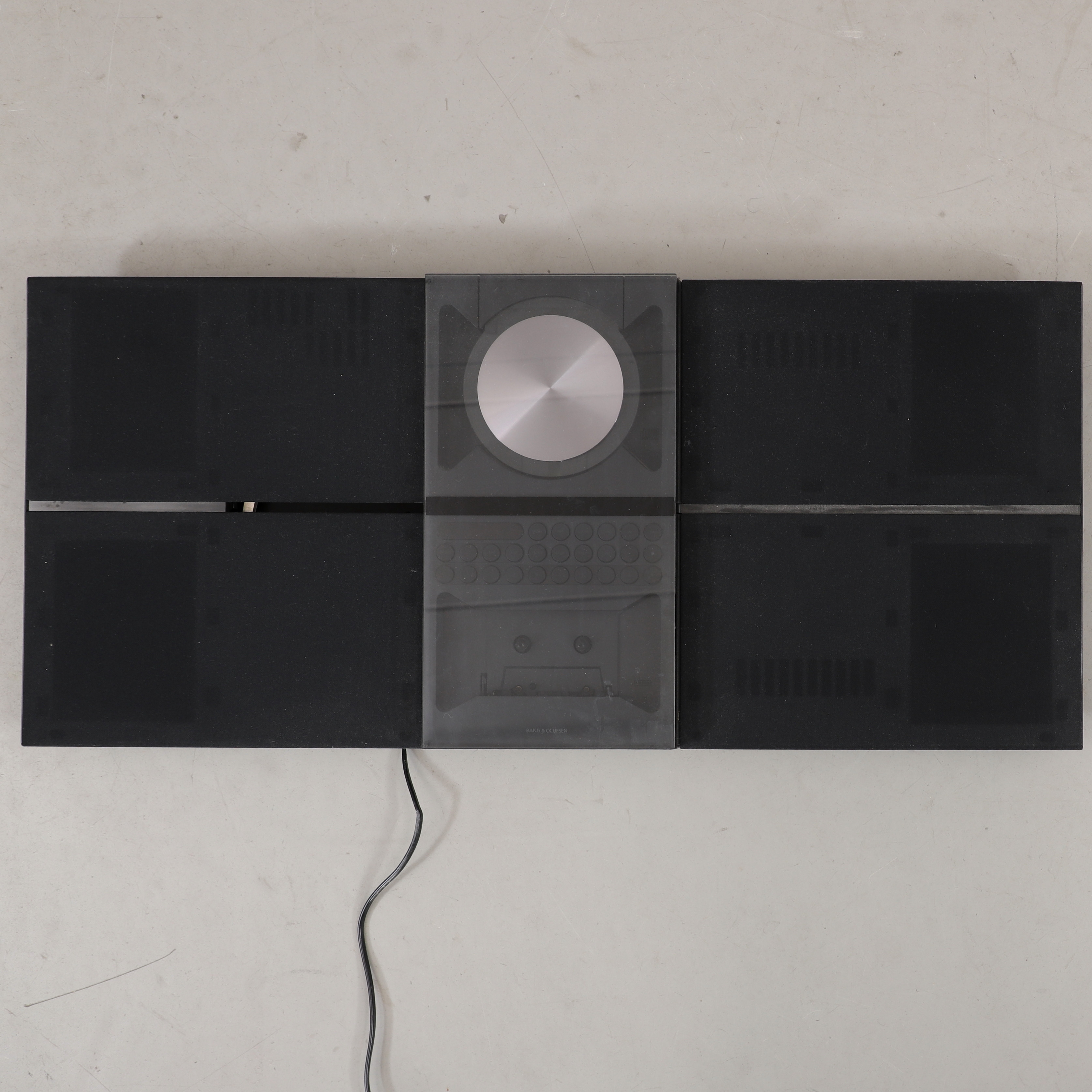 CD/KASSETT-SPELARE, Bang & Olufsen, väggmodell, 1993.