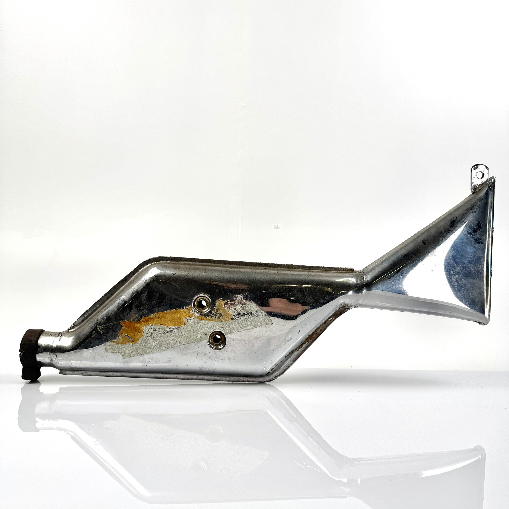 LJUDDÄMPARE, av Brooklandstyp, 1920-tal.