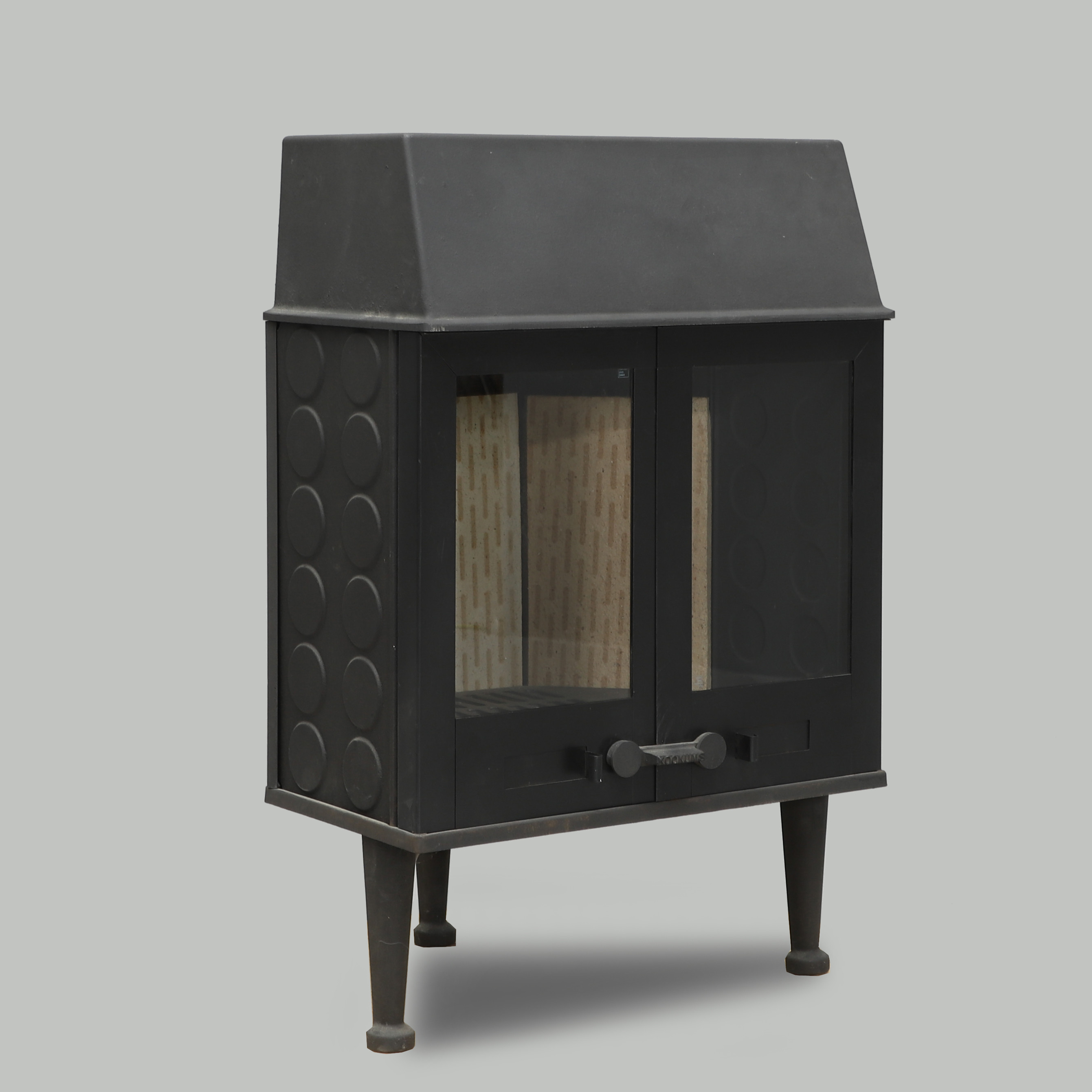 SIGURD PERSSON. "BRAS-KAMINEN", Kockums Jernverk.