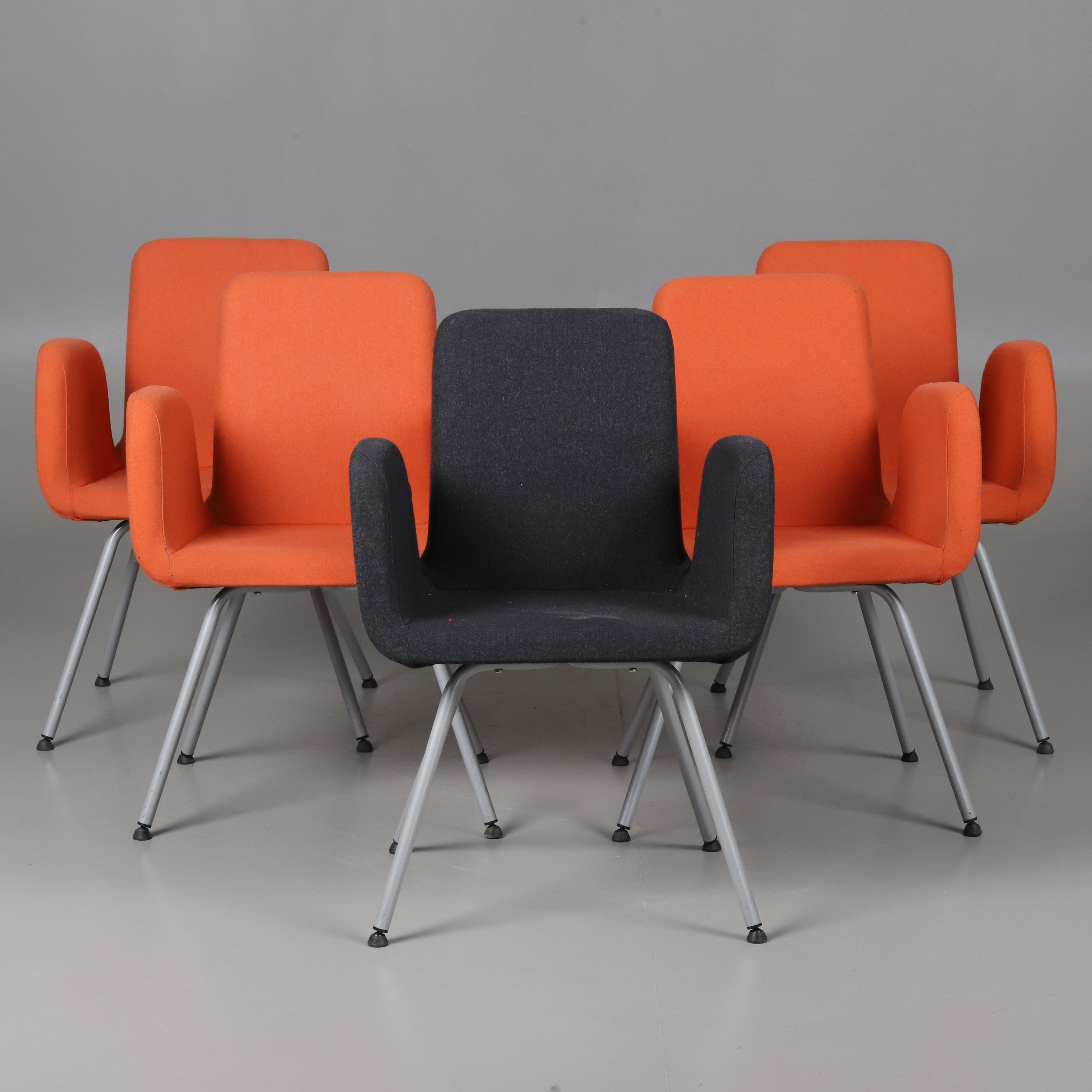 MIA GAMMELGAARD. KARMSTOLAR. 5 st, "Patrik", IKEA.