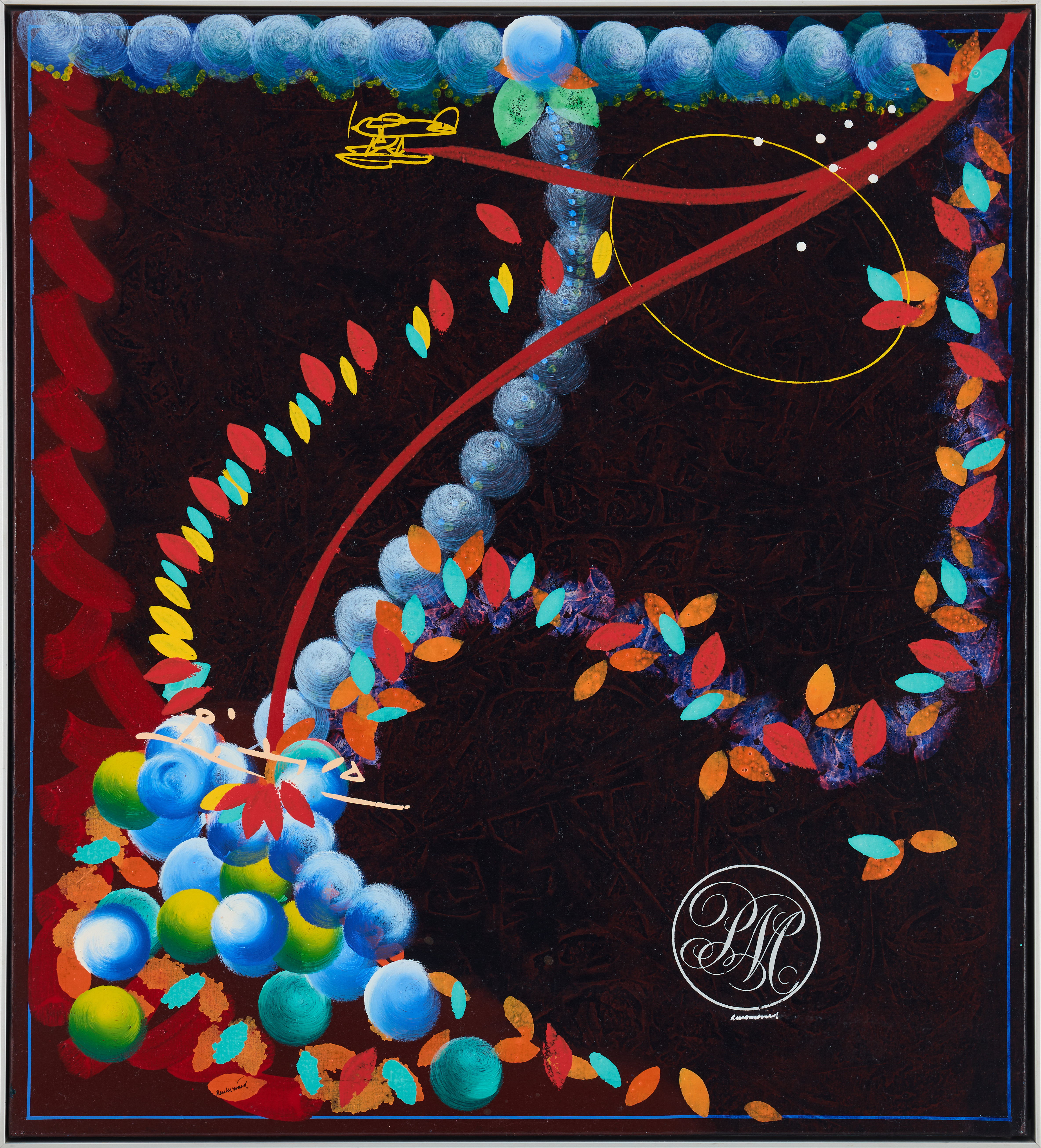 CARL FREDRIK REUTERSWÄRD. "Picasso air-business".