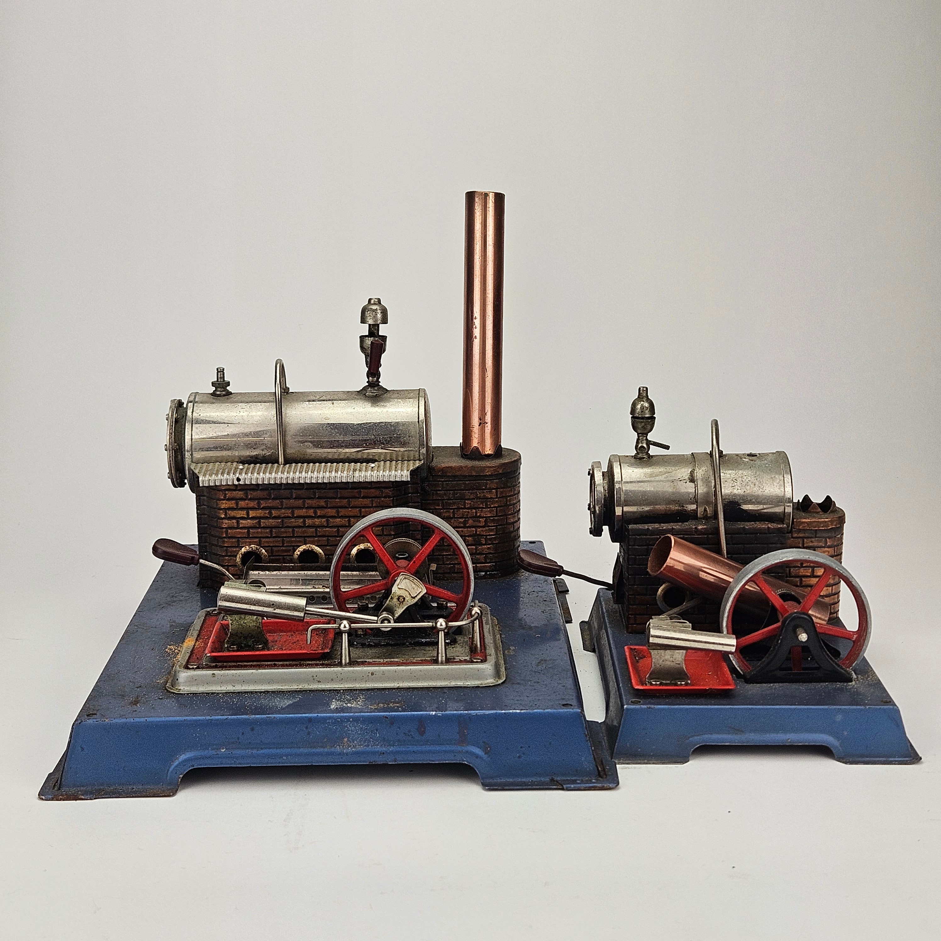 ÅNGMASKINER, 2 st, bland annat Tyskland.