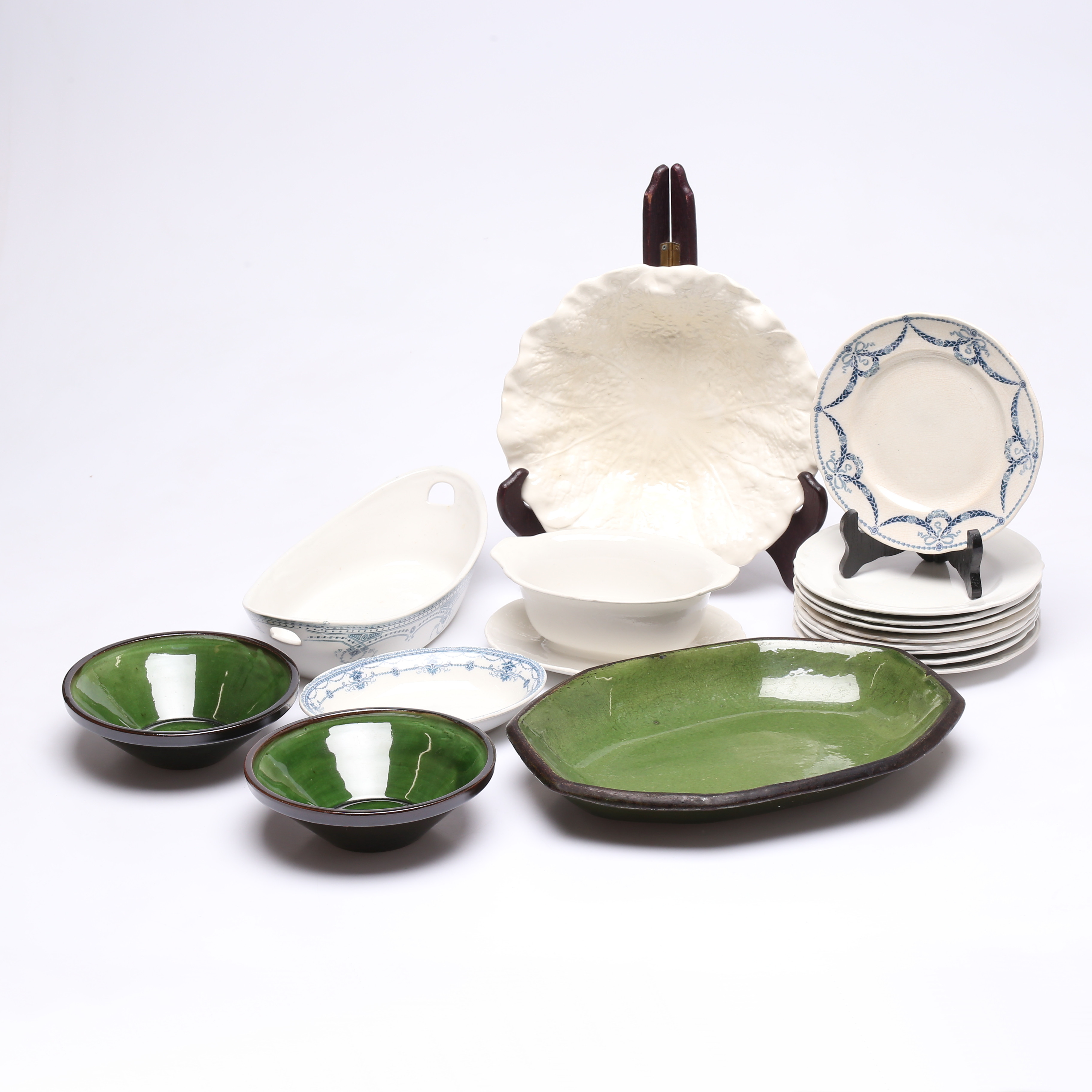 SERVISDELAR, 16 delar, 1900-tal.