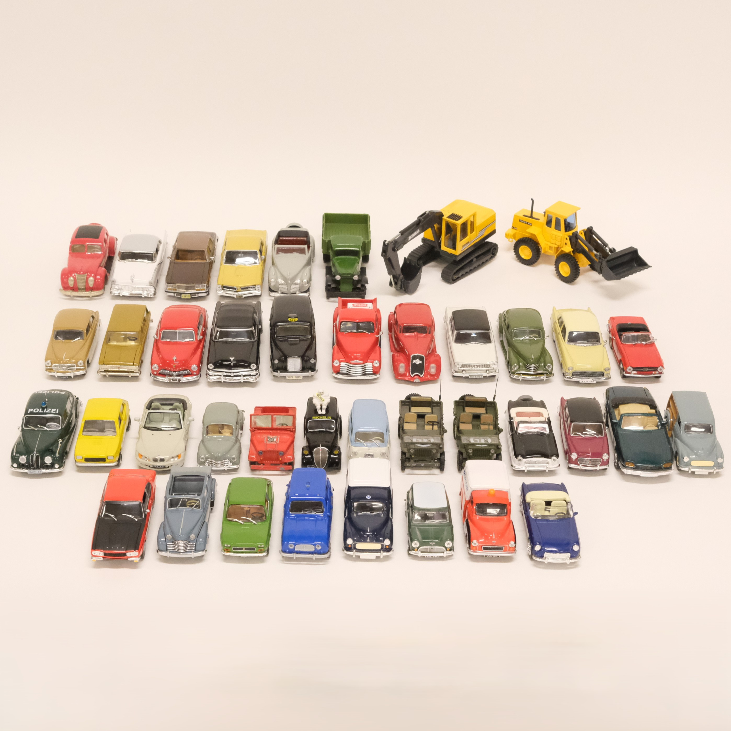 40 MODELLBILAR. MESTADELS SKALA 1:43.