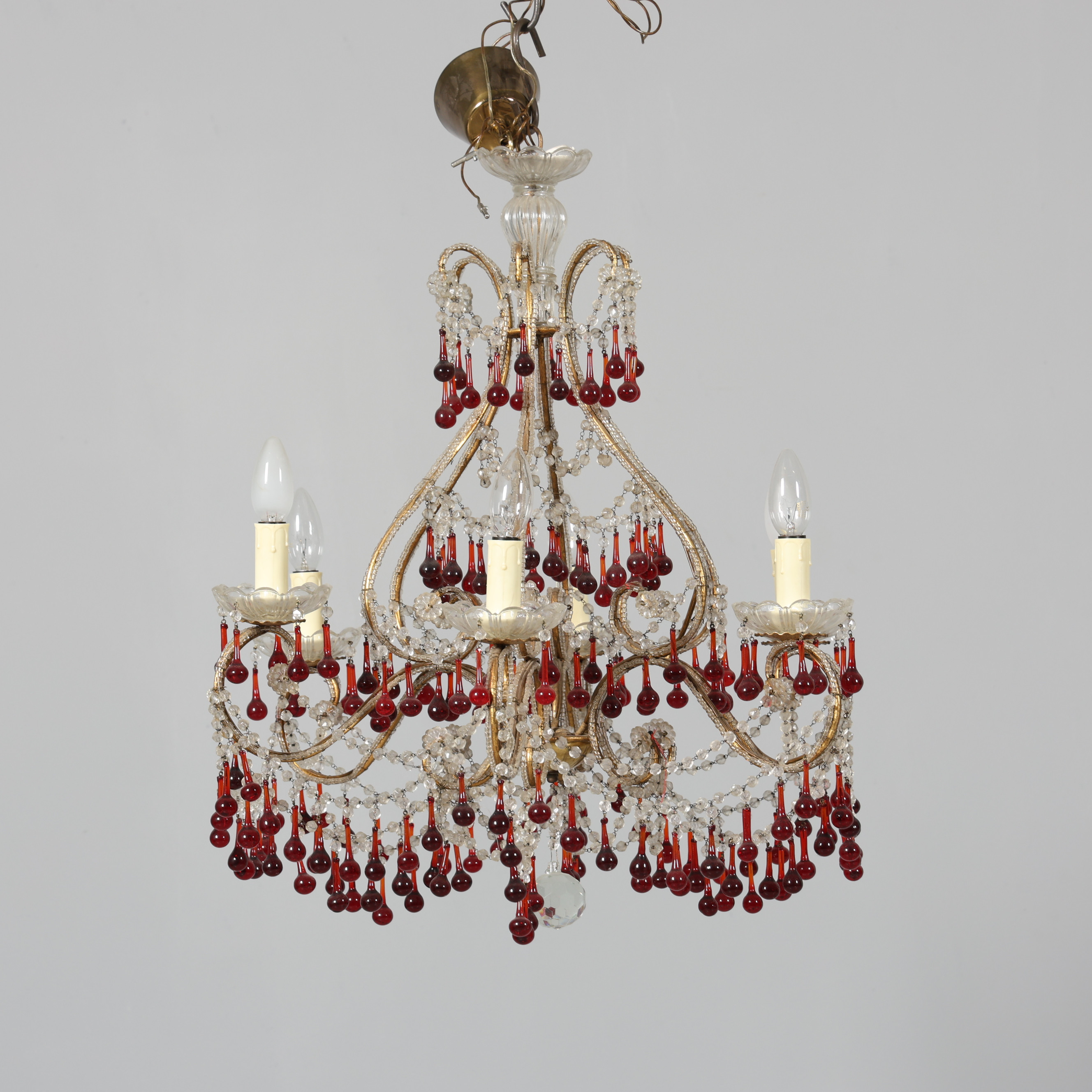 LJUSKRONA, venetiansk stil, 1900-tal.