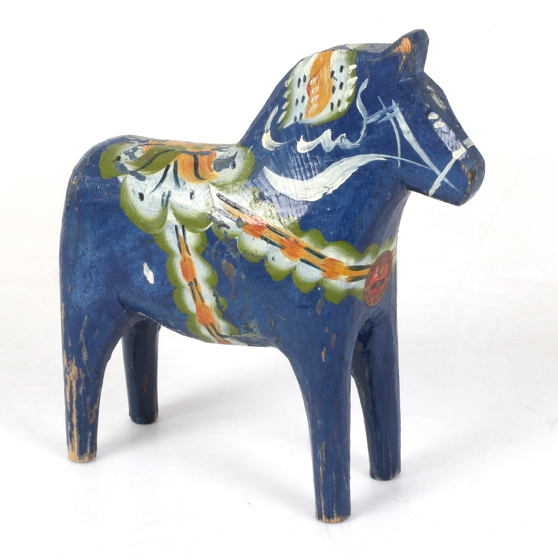 DALAHÄST, skuret och bemålat trä, Mora Hemslöjdsförening, 1900-tal.