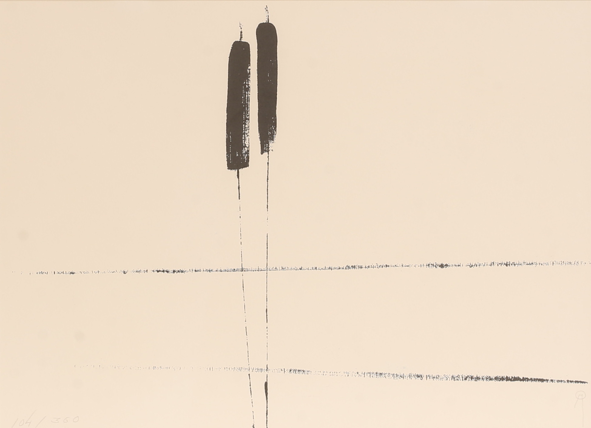 ARNE OLSSON. Litografi, signerad och numrerad.