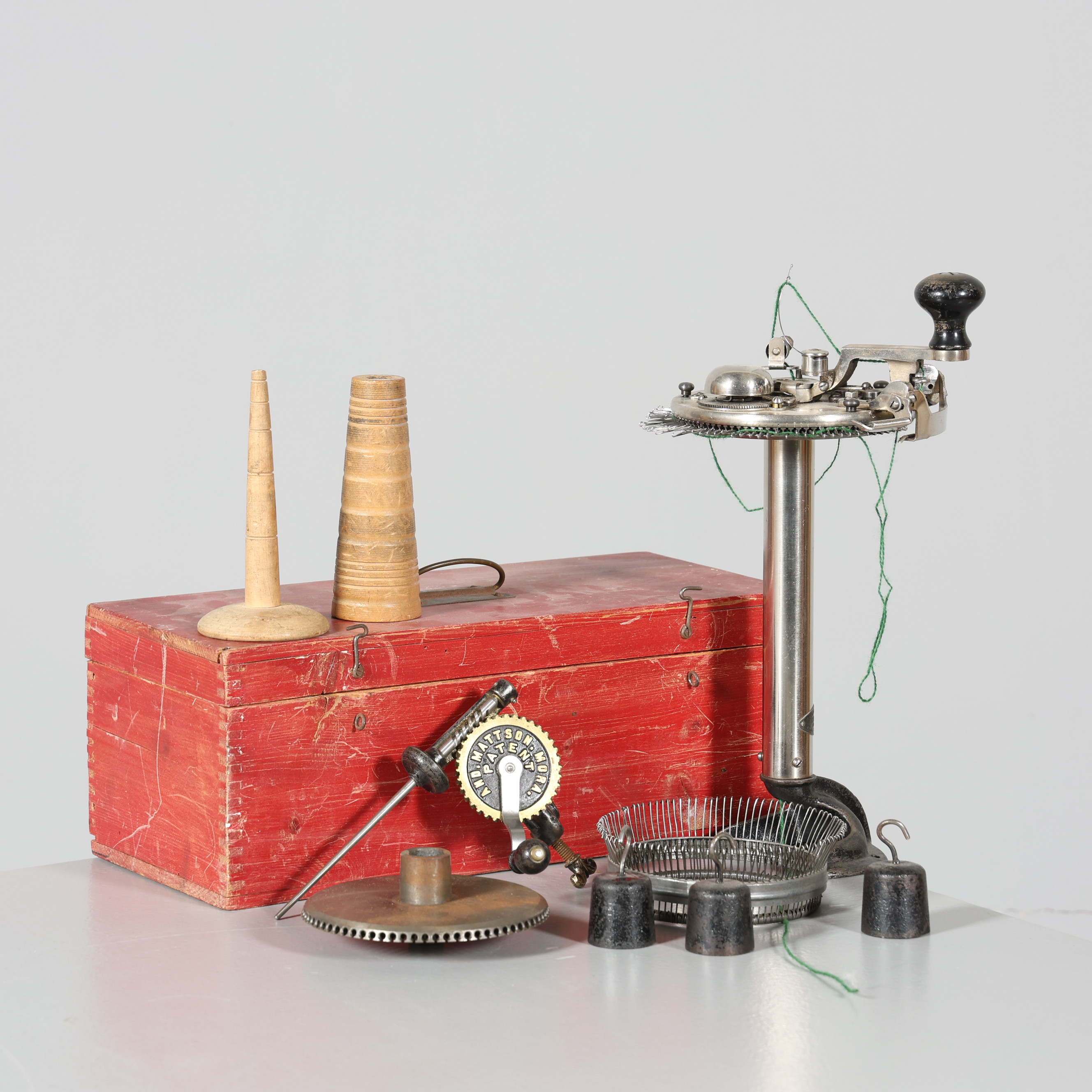 STICKMASKIN, "Favorit", Aktiebolaget Lindéns Hemmaskiner, Nässjö.