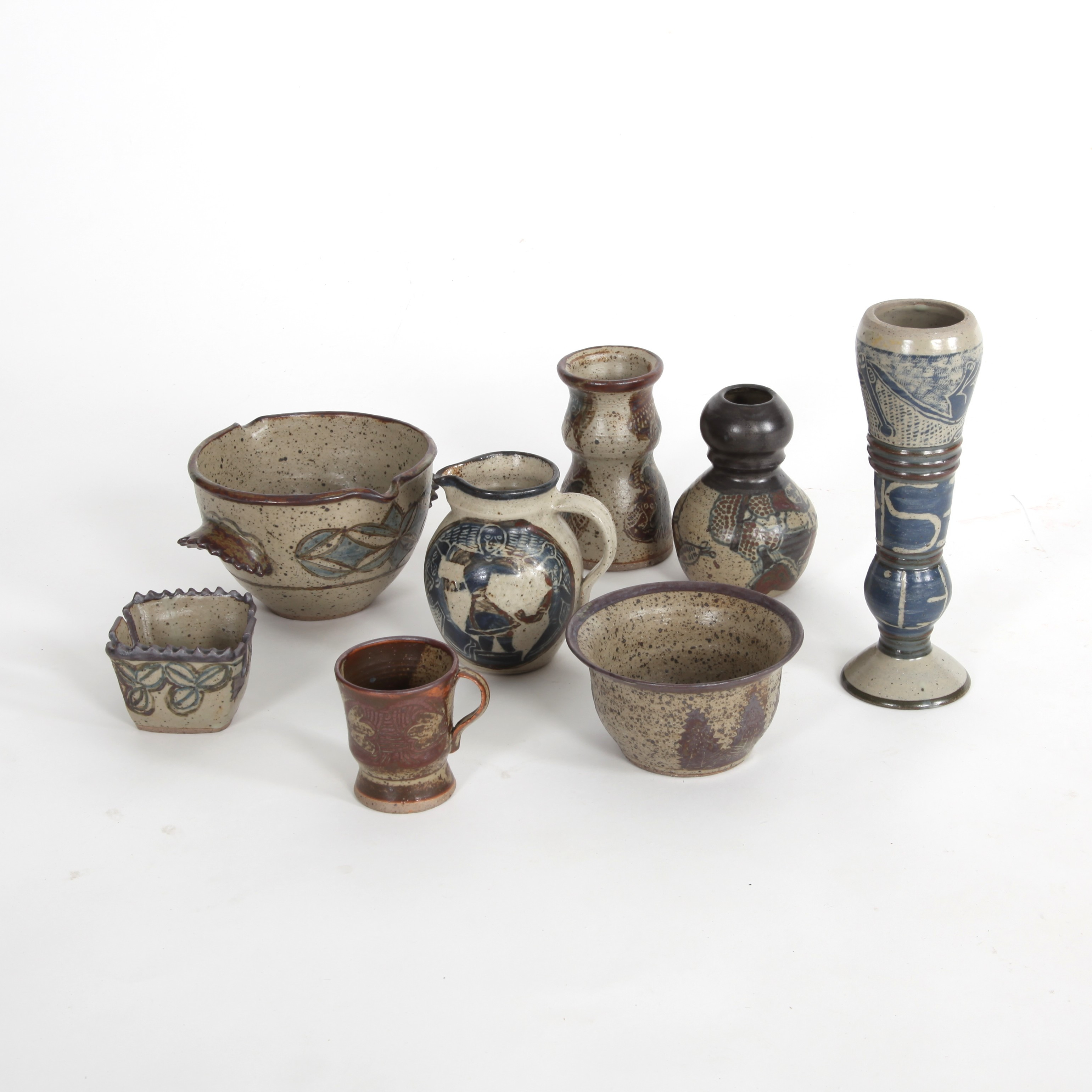 STENGODS, 8 dlr, Rorke's Drift Art and Craft Center, Sydafrika.