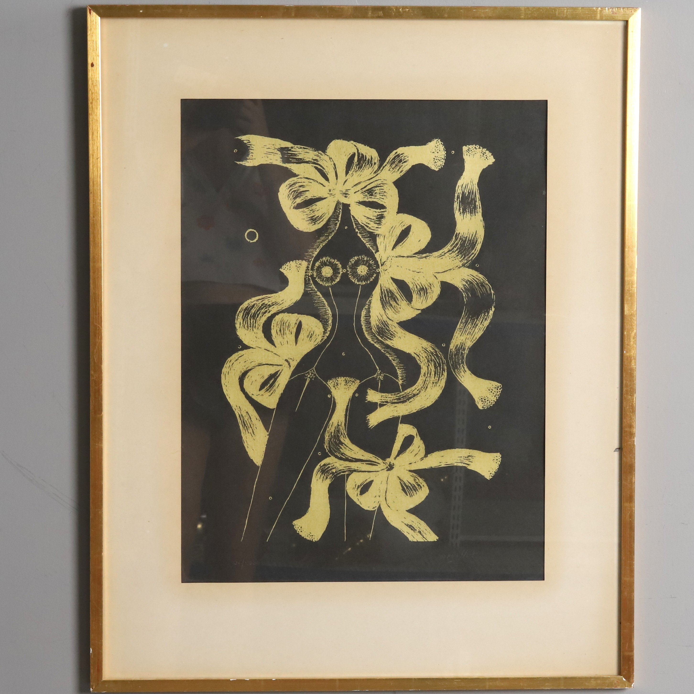 MAX WALTER SVANBERG. LITOGRAFI, signerad och numrerad.