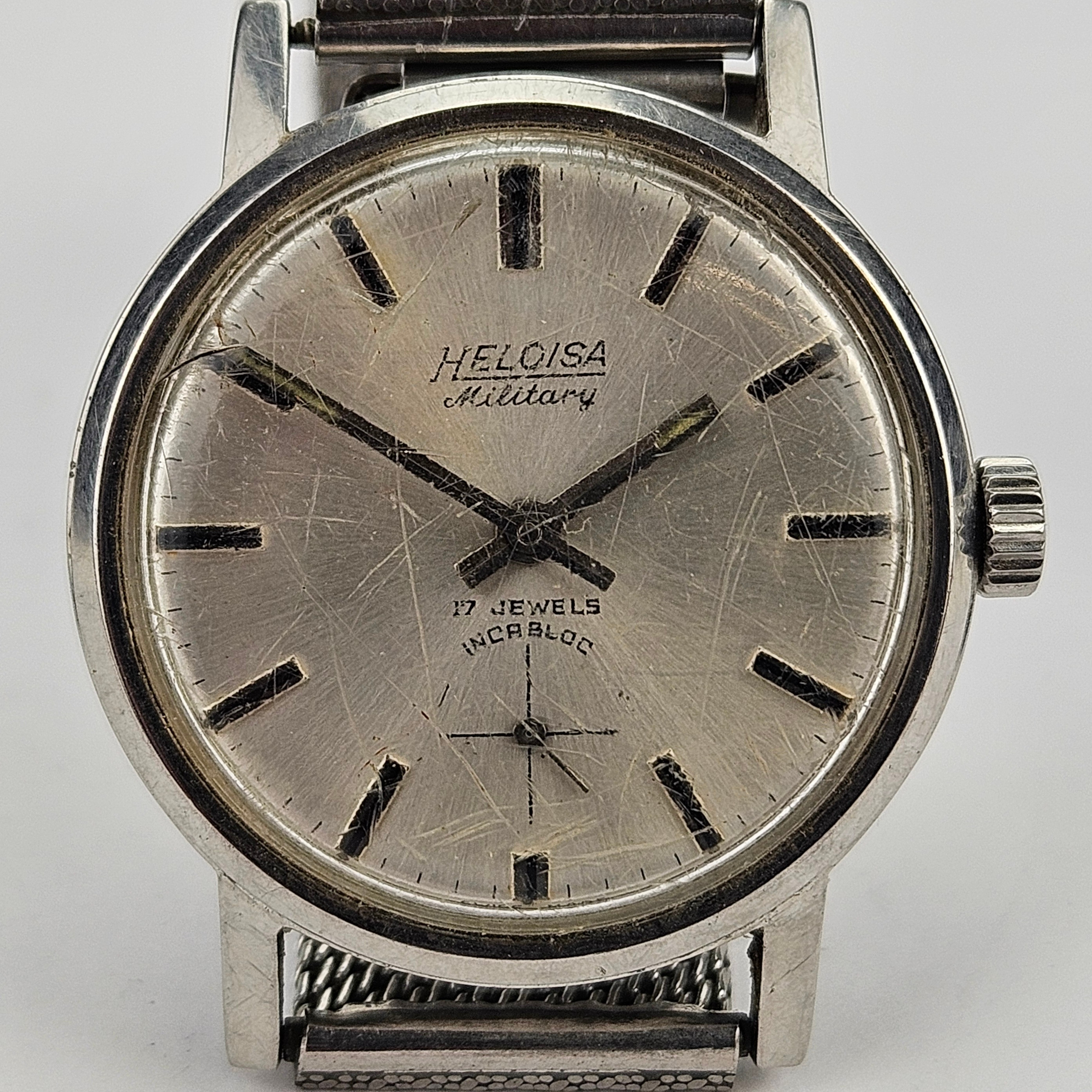 ARMBANDSUR, stål, Heloisa, Military.