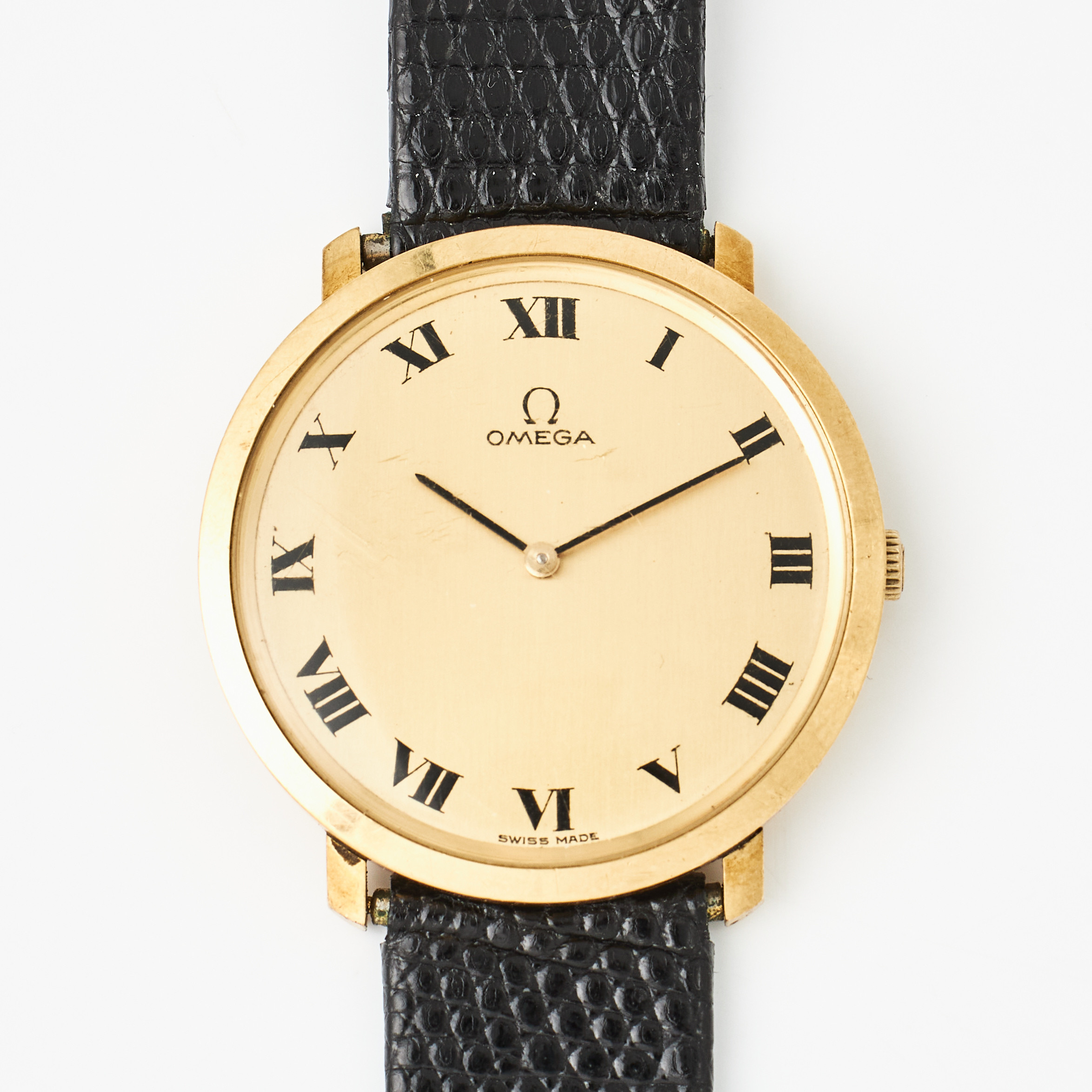 OMEGA, De Ville, armbandsur, 32,5 mm, 18K guld, ca 1966.