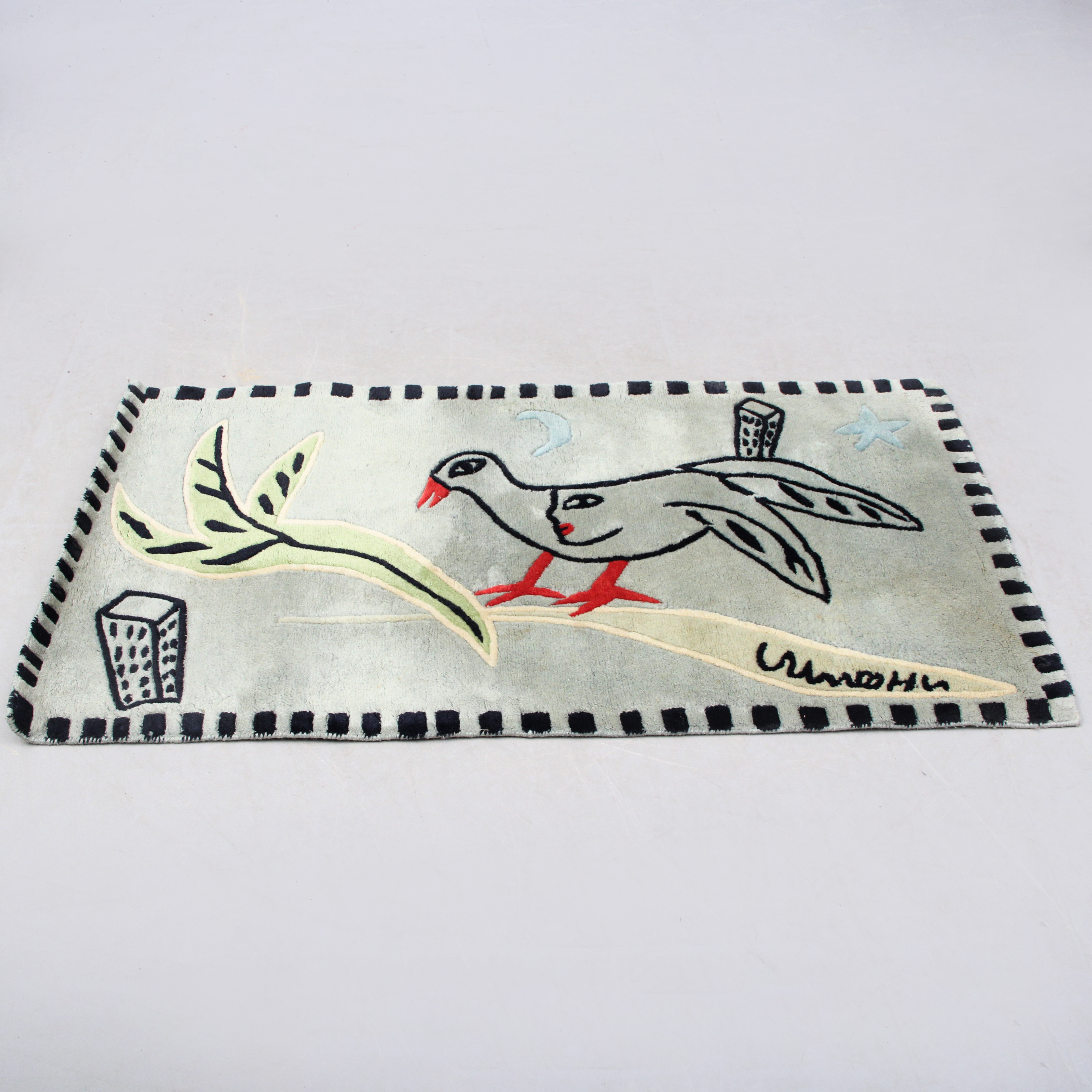 ULRICA HYDMAN-VALLIEN. MATTA, ull, 140 x 200 cm.