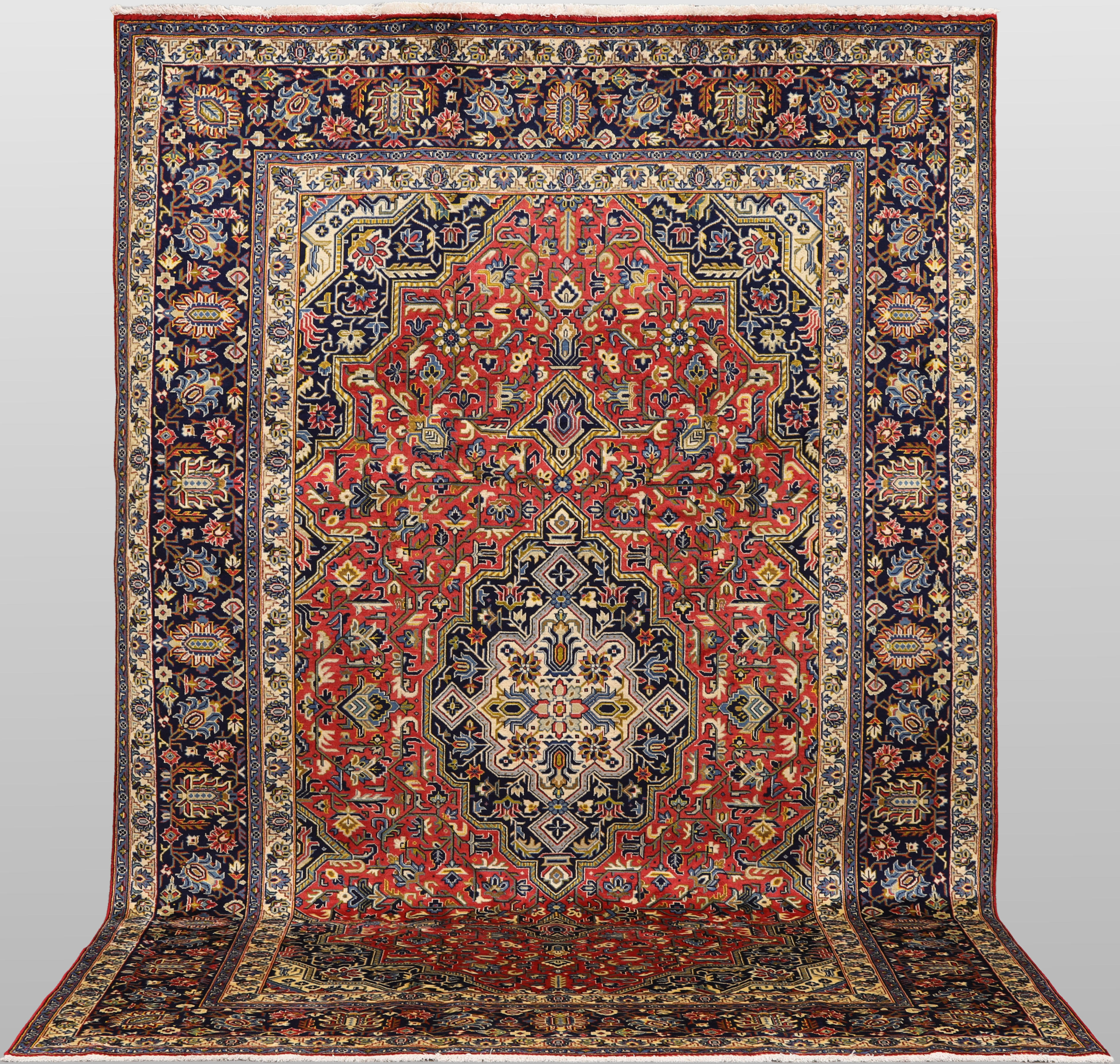 ORIENTMATTA. Keshan, 373 x 244 cm.