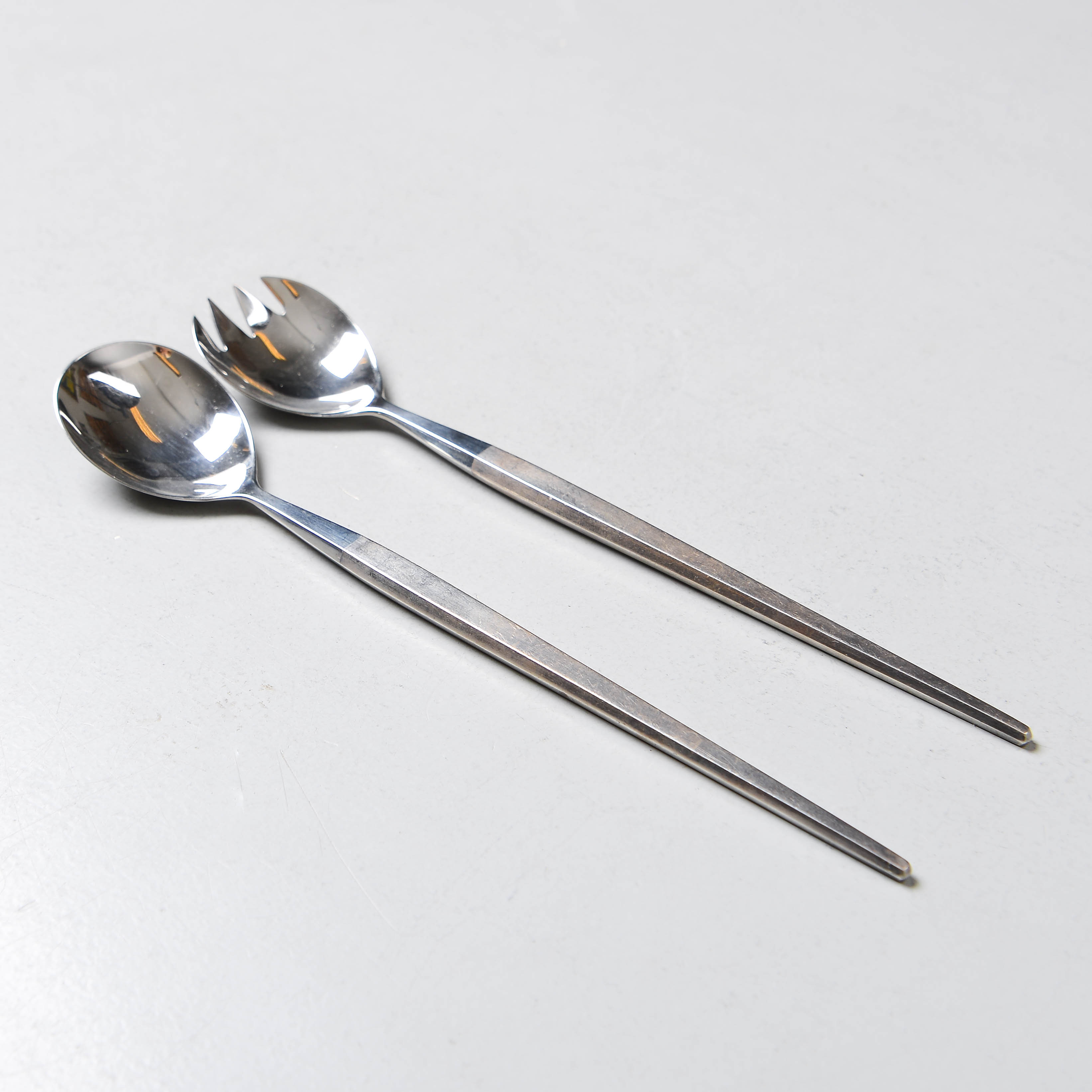 SALLADSBESTICK, "Theresia", sterlingsilver, Mema.