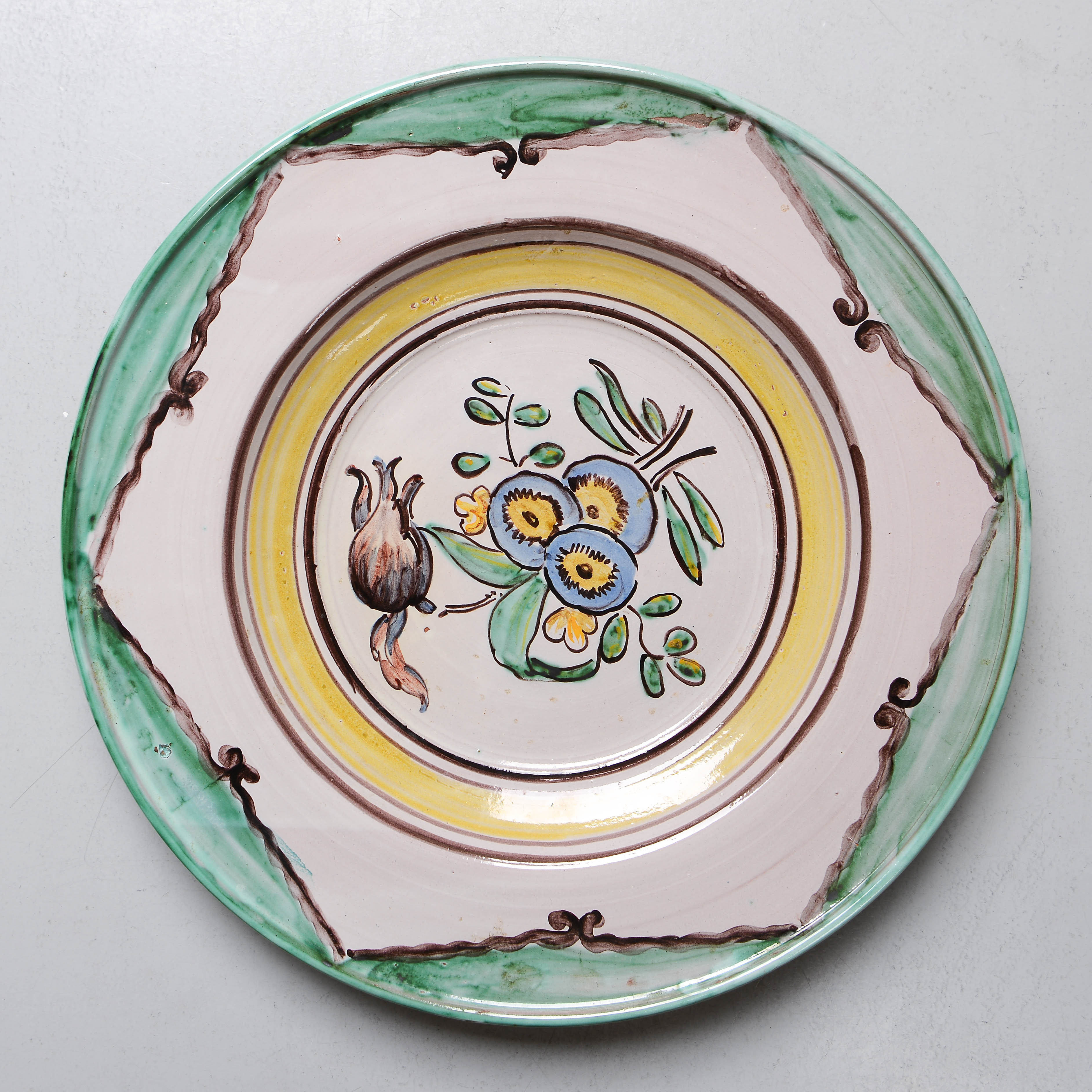 VÄGGFAT, modell 1717A, Upsala-Ekeby, 1926-30.