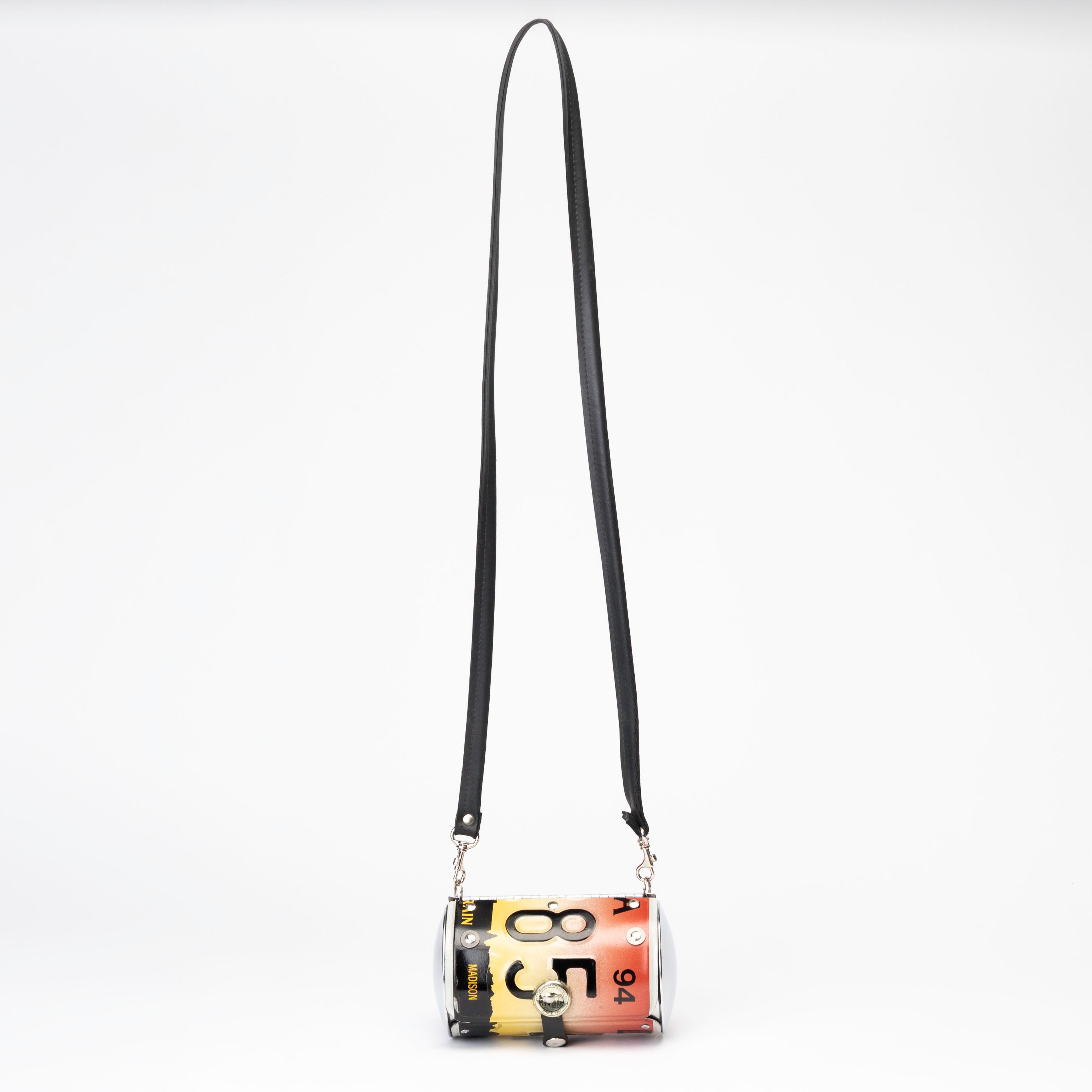 VÄSKA, "Vintage Indiana License Plate Purse", 1980/90-tal.