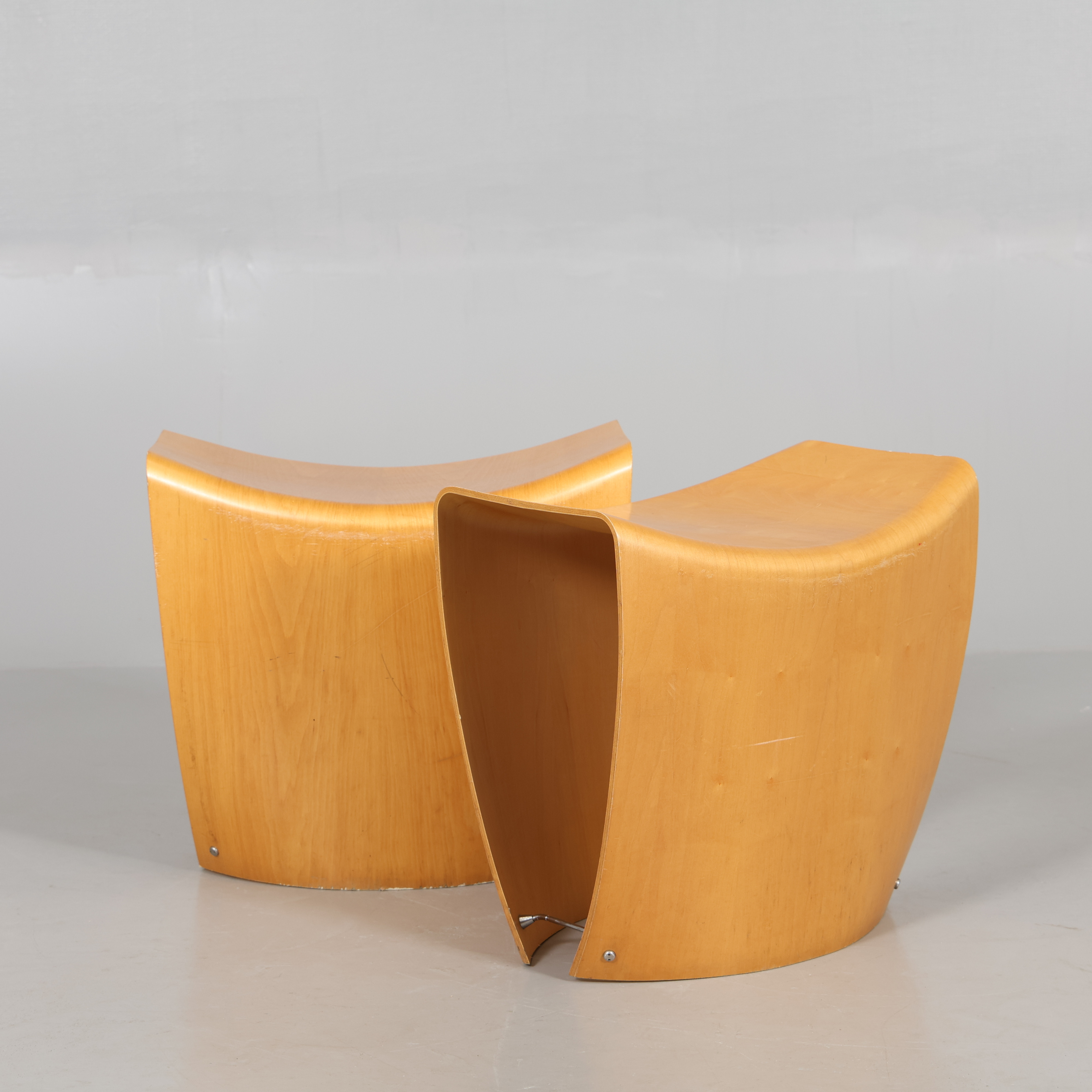 HANS SANDGREN JAKOBSEN. PALLAR 2 st "gallery" Fredericia Furniture.