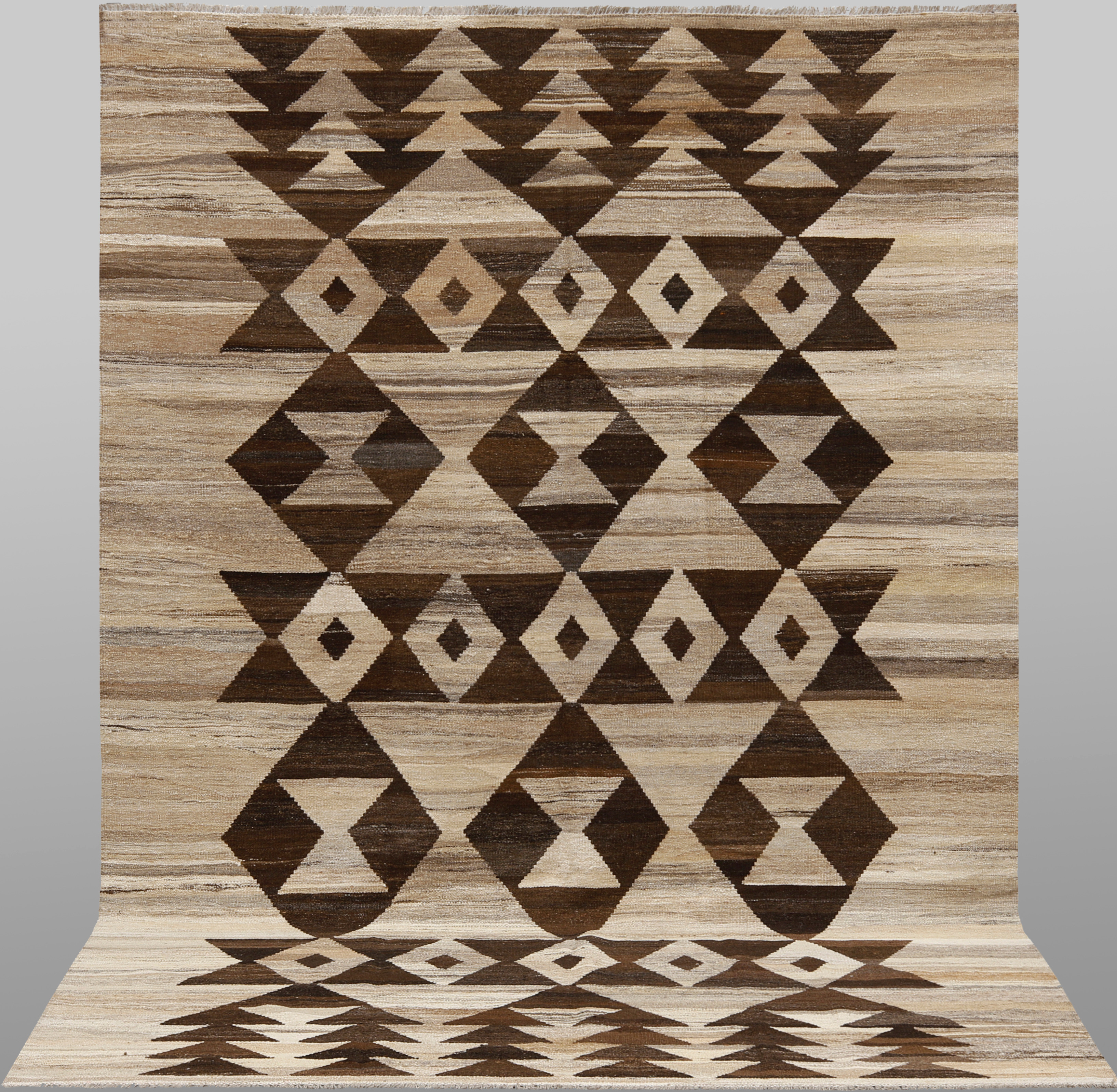 ORIENTMATTA. Kelim Marocko design, 301 x 205 cm.