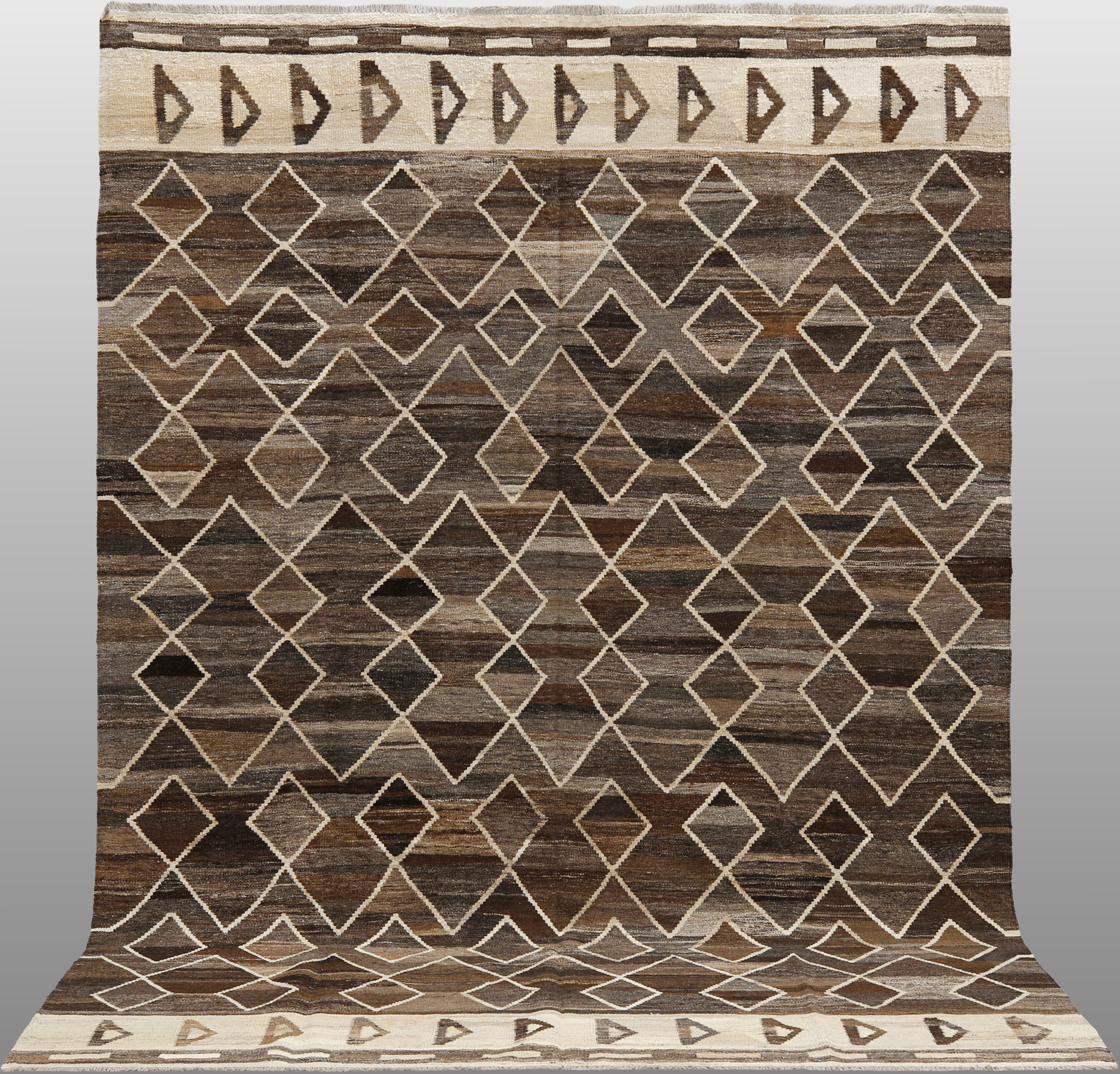 ORIENTMATTA. Kelim Marocko design, 292 x 210 cm.