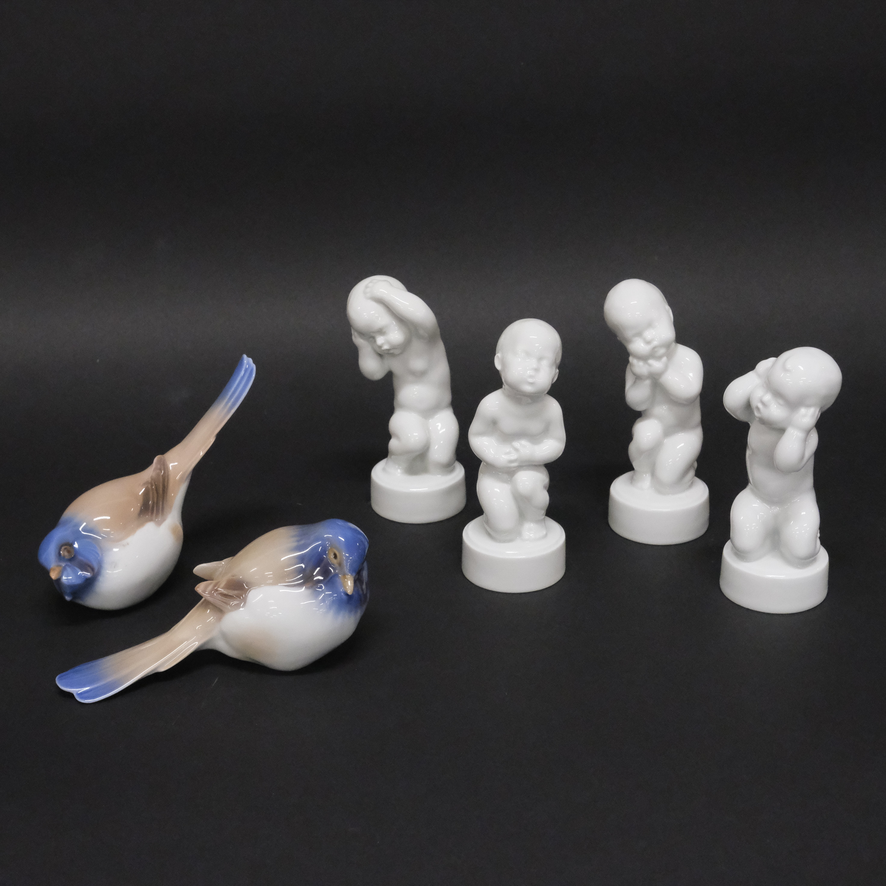 FIGURINER, BING & GRÖNDAHL, SEX DELAR.
