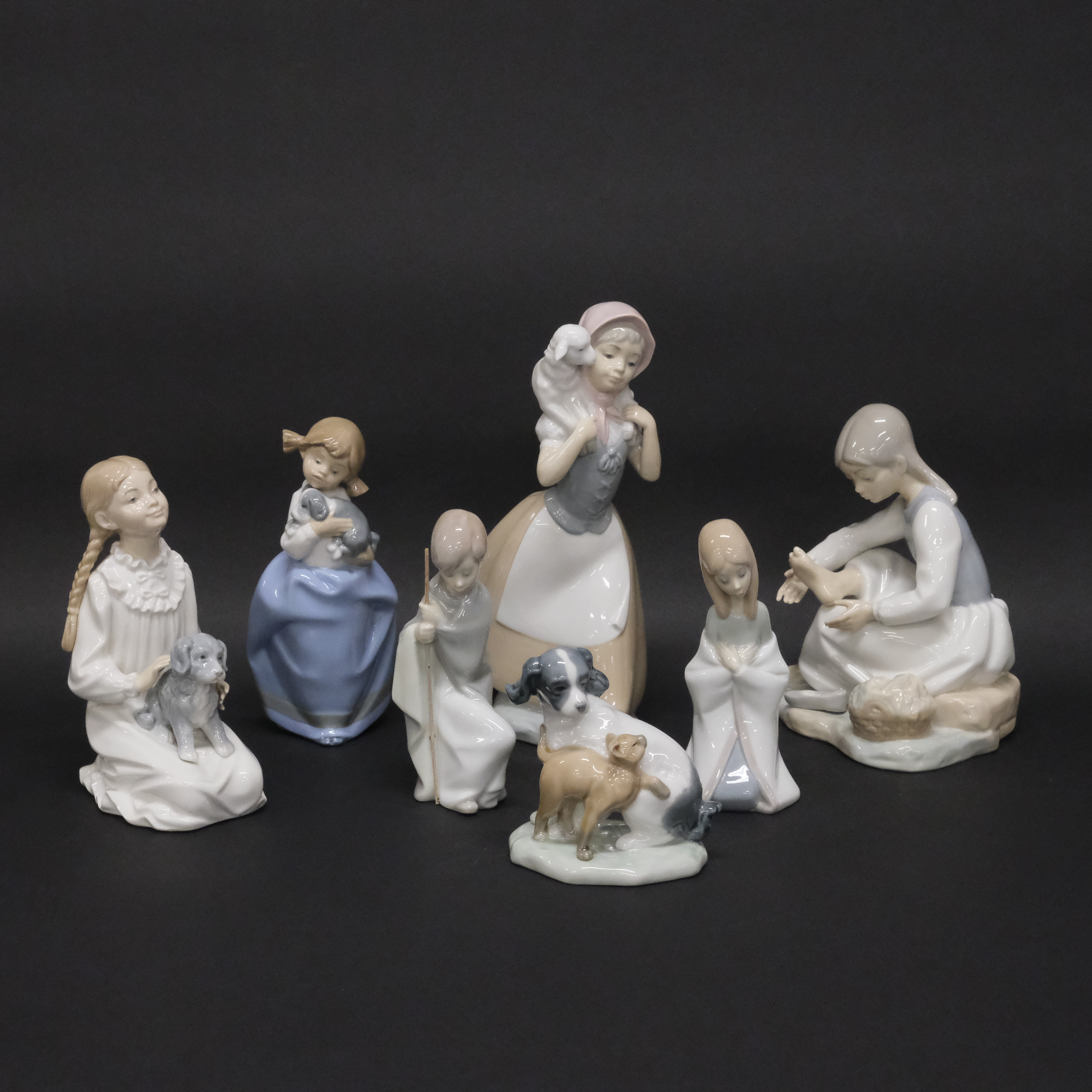 FIGURINER, LLADRO OCH NAO, SJU DELAR.